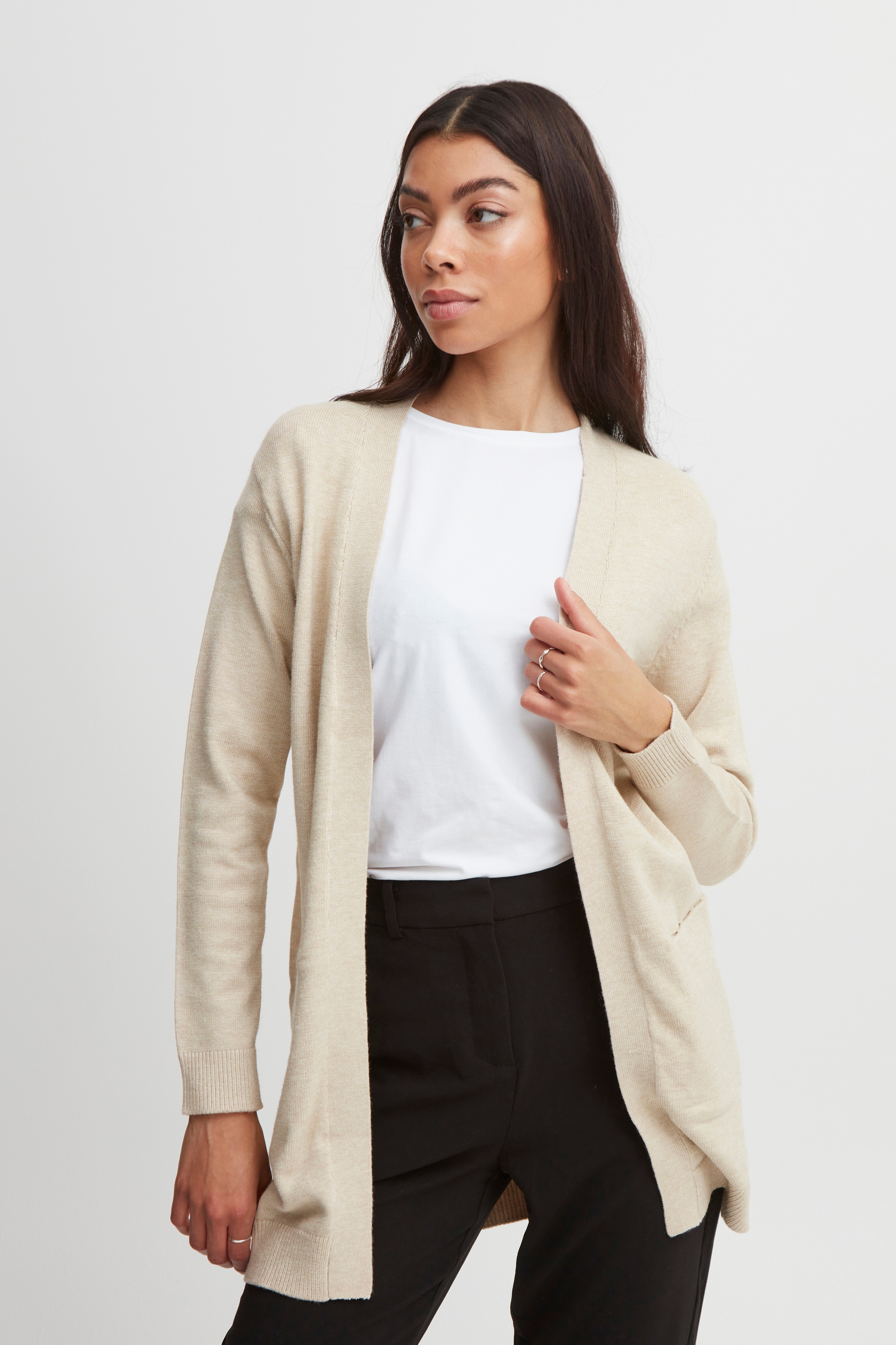 b.young Strickjacke »Damen Langarm BYNONINA«