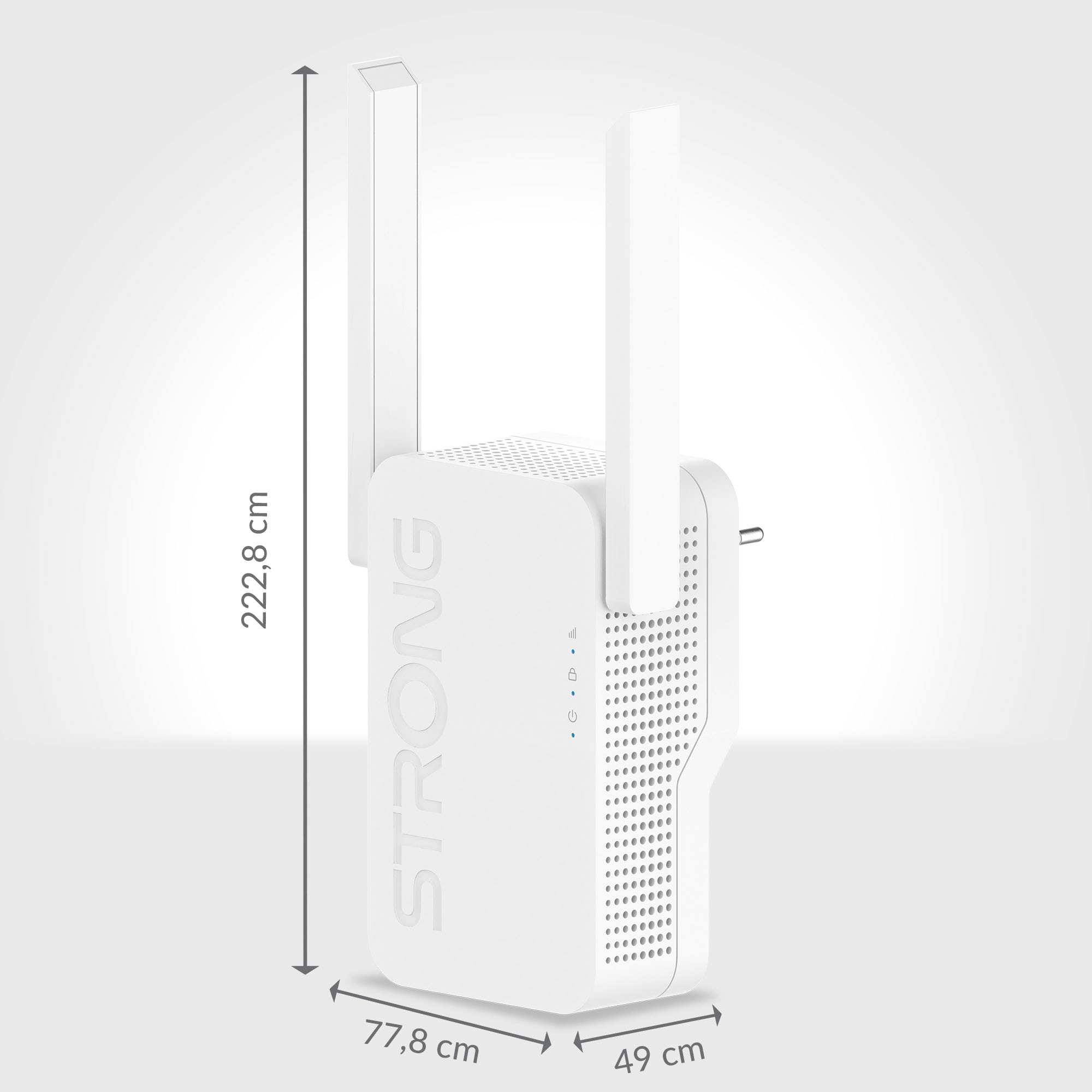 Strong WLAN-Repeater »Dualband WLAN Repeater bis 1800 Mbit/s, WiFi 6, Accesspoint«, (1 St.)