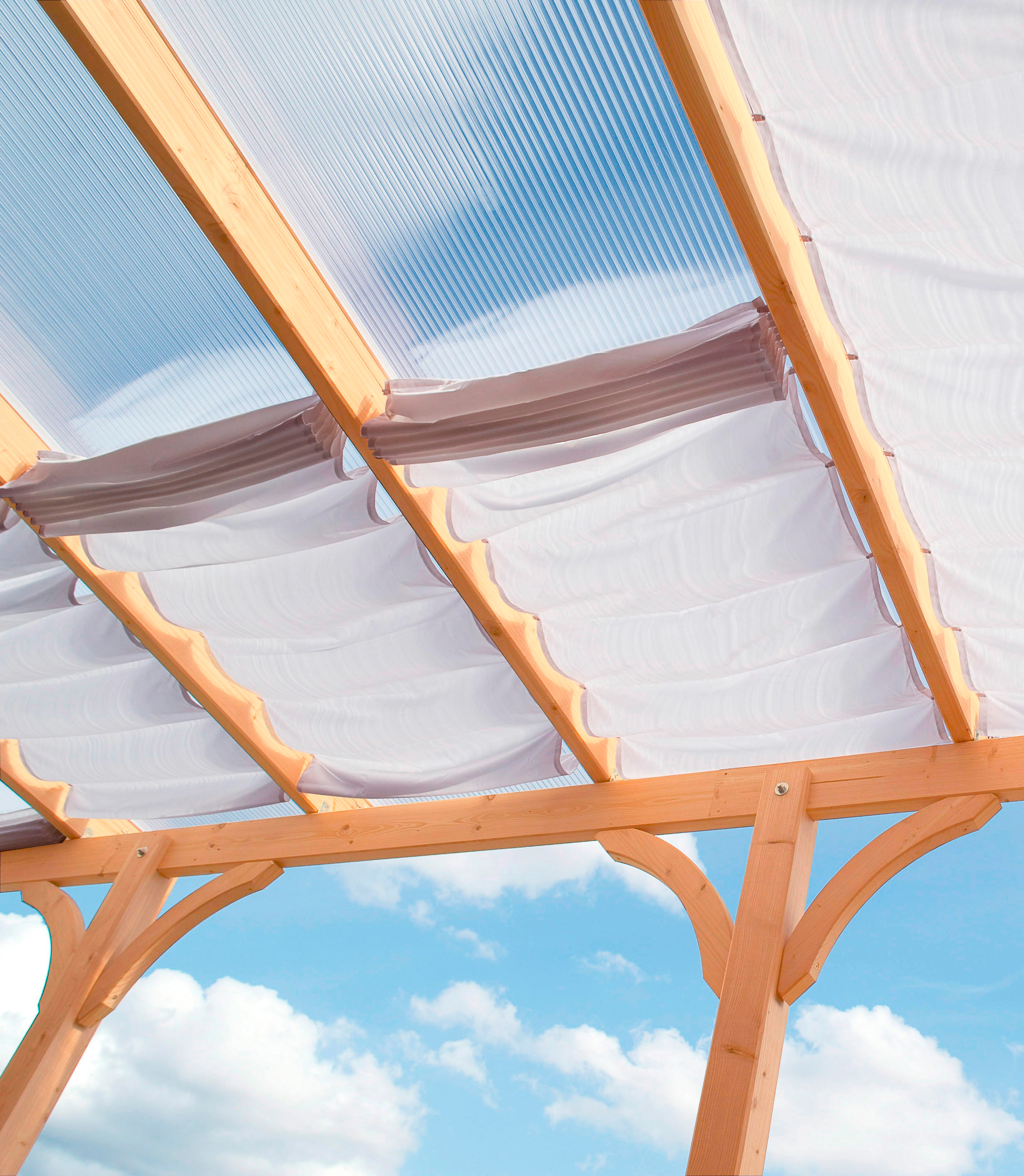 Sonnensegel »Innenbeschattung«, für Terrassendach »Eco Gr. B«, 6 Bahnen