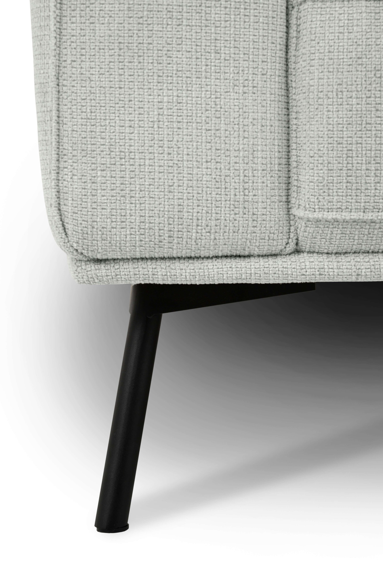 OTTO home Ecksofa »Vosby« 260 cm, Chenille,  mit dekorativer Kedernaht, Wellenunterfederung