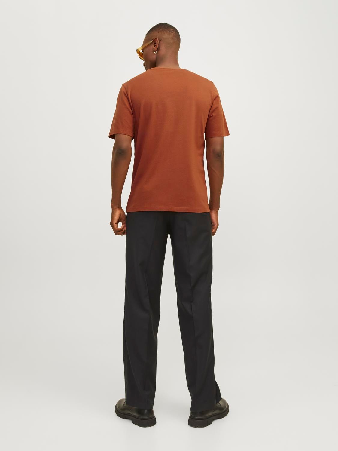 Jack & Jones Rundhalsshirt »JJEORGANIC BASIC TEE SS O-NECK NOOS«, mit Rundhalsausschnitt