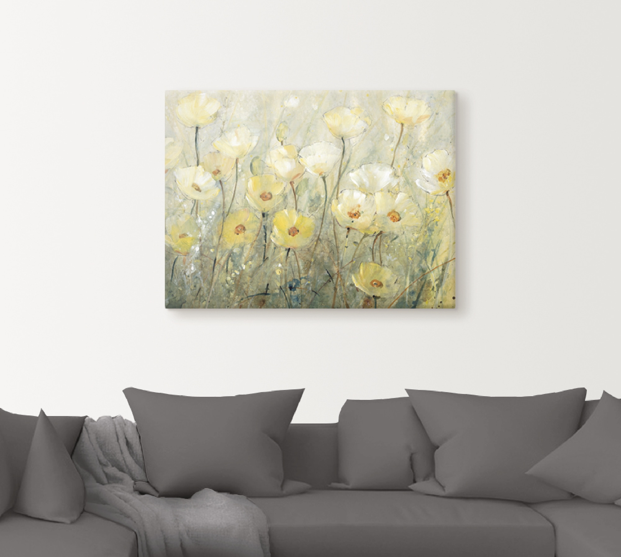 Artland Wandbild »Sommer in voller Blüte II«, Blumenwiese, (1 St.), als Alubild, Outdoorbild, Leinwandbild, Poster in verschied. Größen