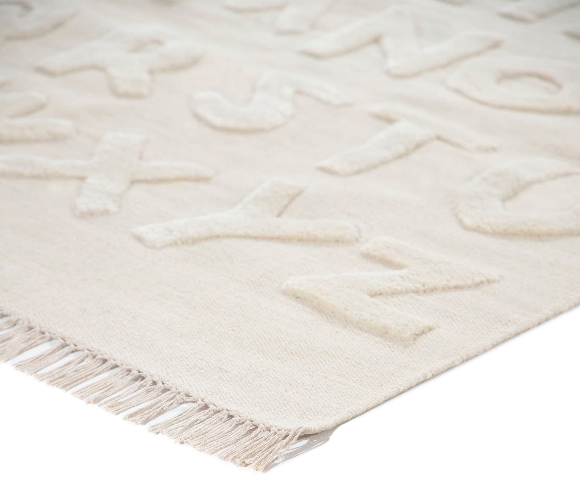 carpetfine Kinderteppich »ABC Alphabet« rechteckig 6 mm Höhe