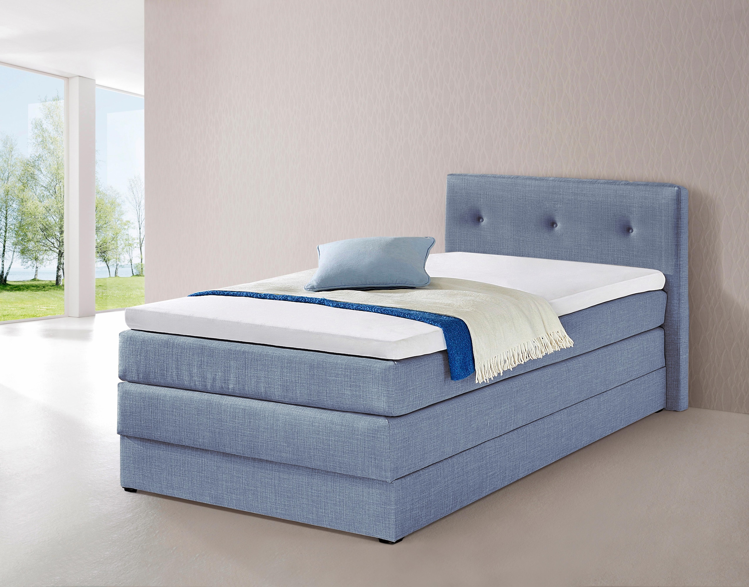 hapo Boxspringbett mit Bettkasten