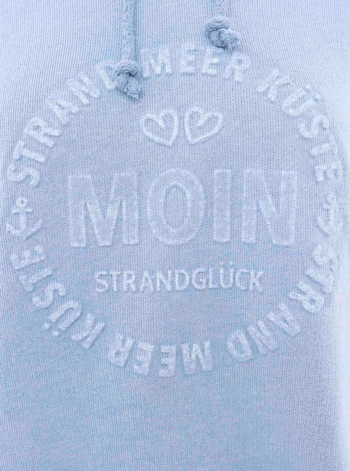 Zwillingsherz Hoodie »"Moin"«, Kapuze, Kordelzug, Langarm, maritimer Schriftzug