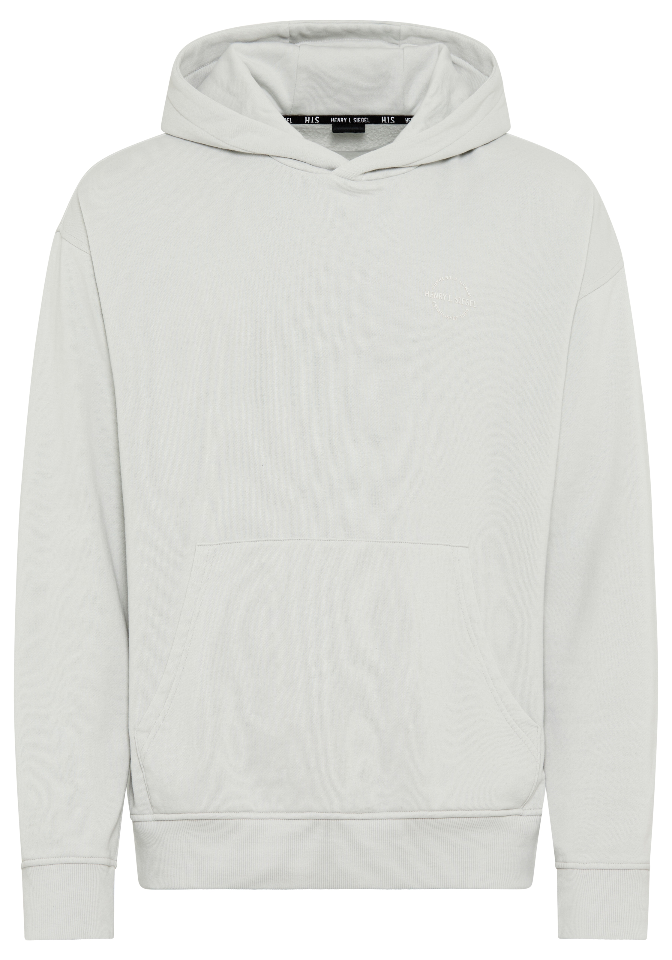 H.I.S Kapuzensweatshirt , ohne Kordeln an der Kapuze
