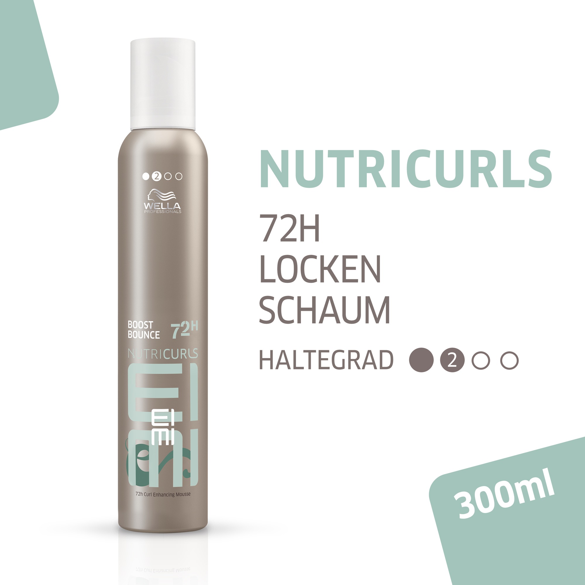 Wella Professionals Haarpflege-Spray »EIMI Boost Bounce Lockenmousse« 72h Halt, intensive Pflege, für maximale Definition, reduziert Frizz