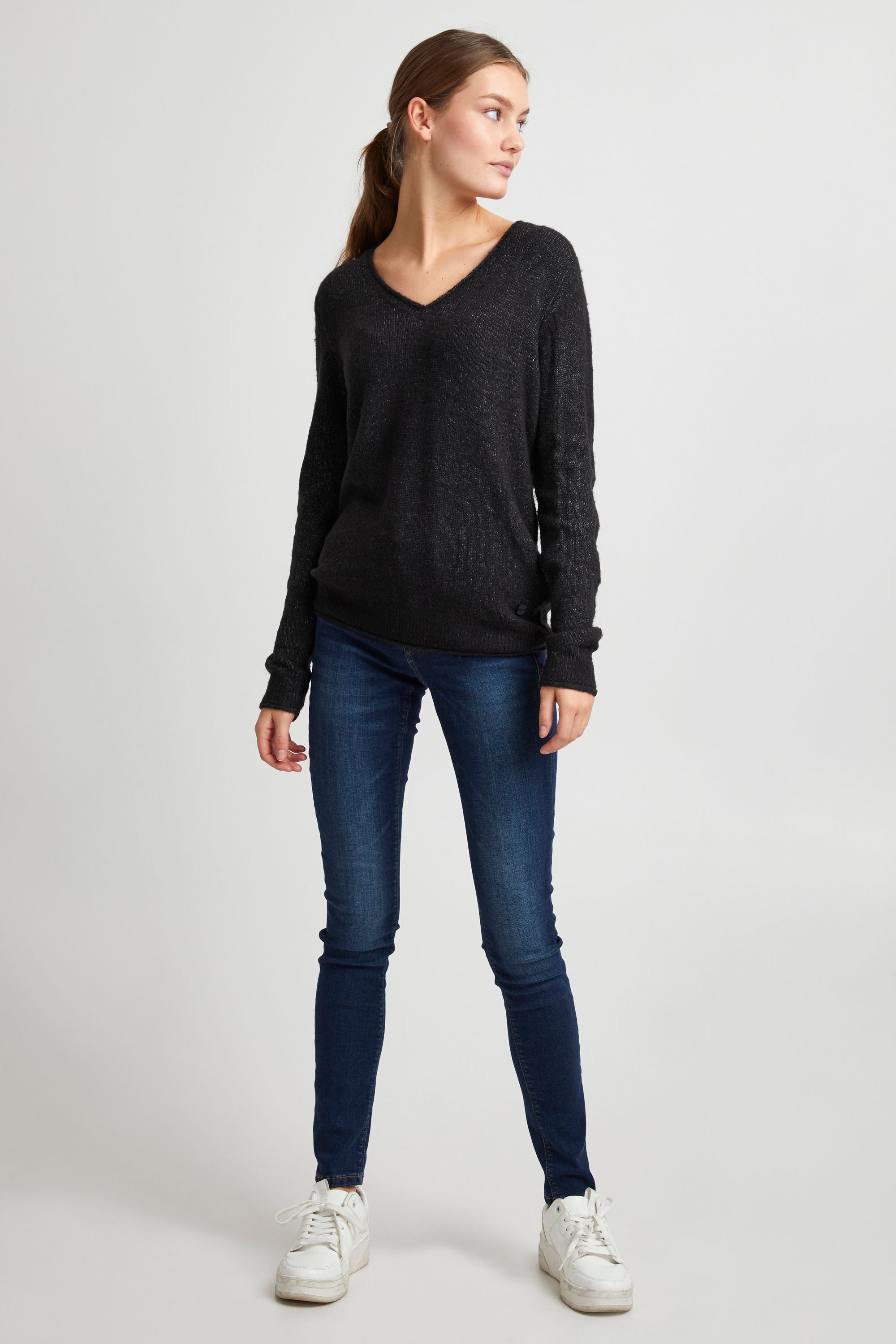 OXMO Strickfleece-Pullover »Strickpullover OXIlva«