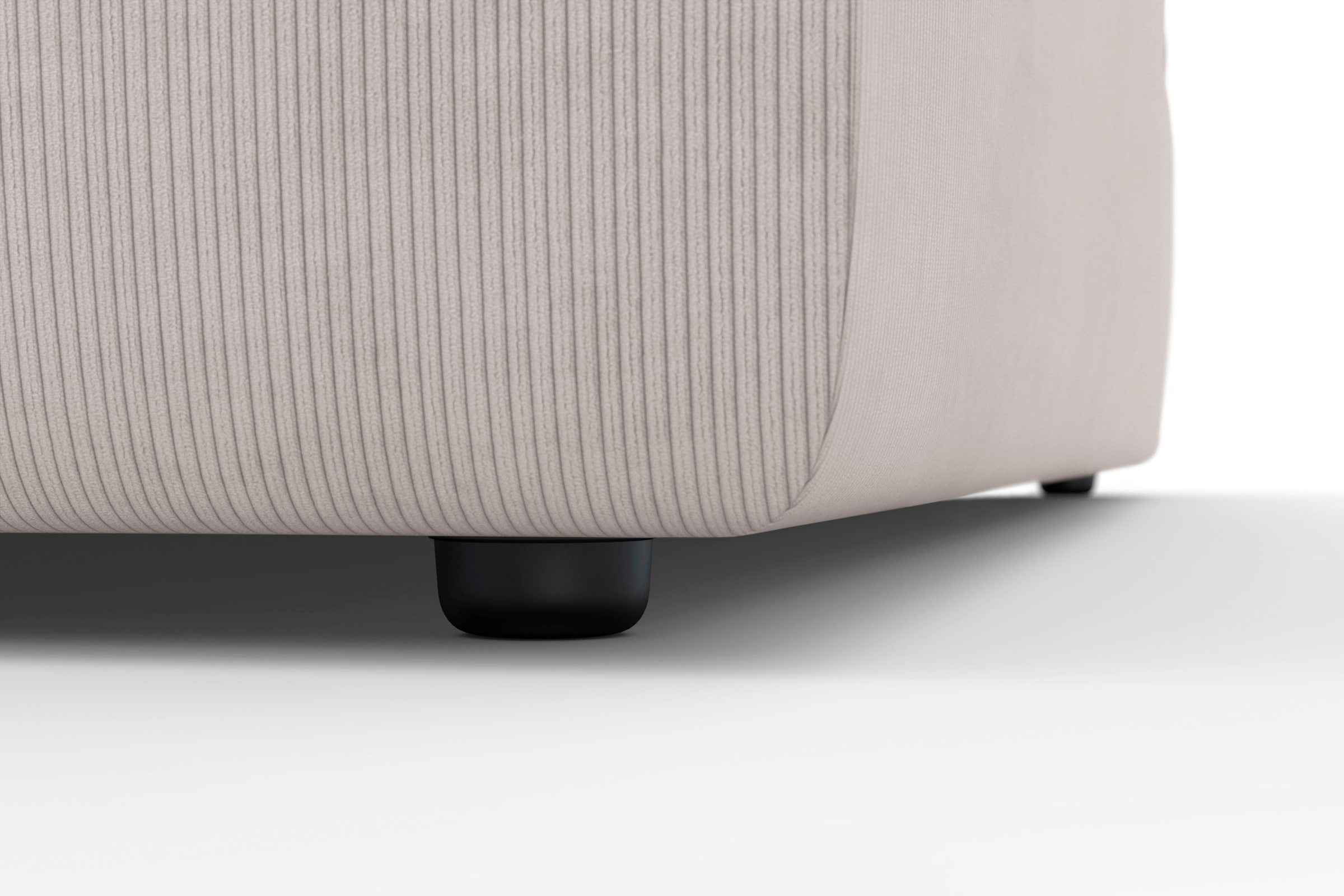 RAUM.ID Wohnlandschaft »Merid U-Form, jederzeit durch Module erweiterbar, B/T/H: 367/206/70 cm«, als Modul oder separat verwendbar, für individuelle Zusammenstellung