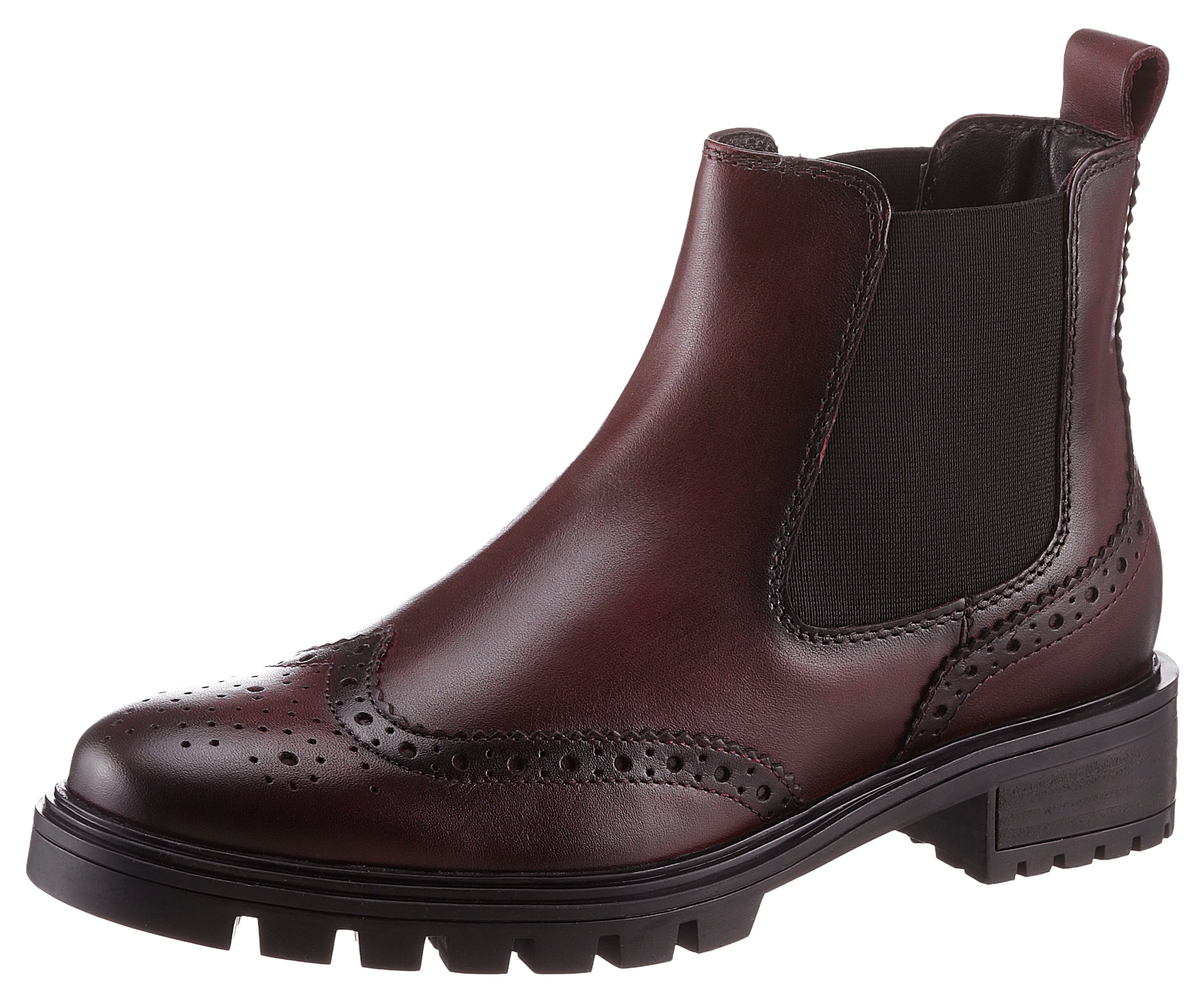 Ara Chelseaboots »TULSA«, Stiefelette, Schlupfboots mit Lyralochung, G-Weite (weit)