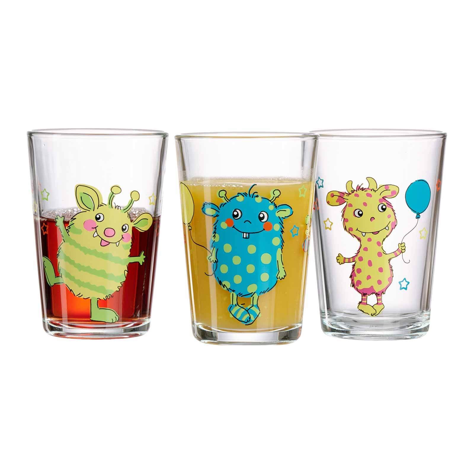 Ritzenhoff & Breker Kinderbecher »Kindergläser verschiedene Motive 205 ml 9er Set bunt«