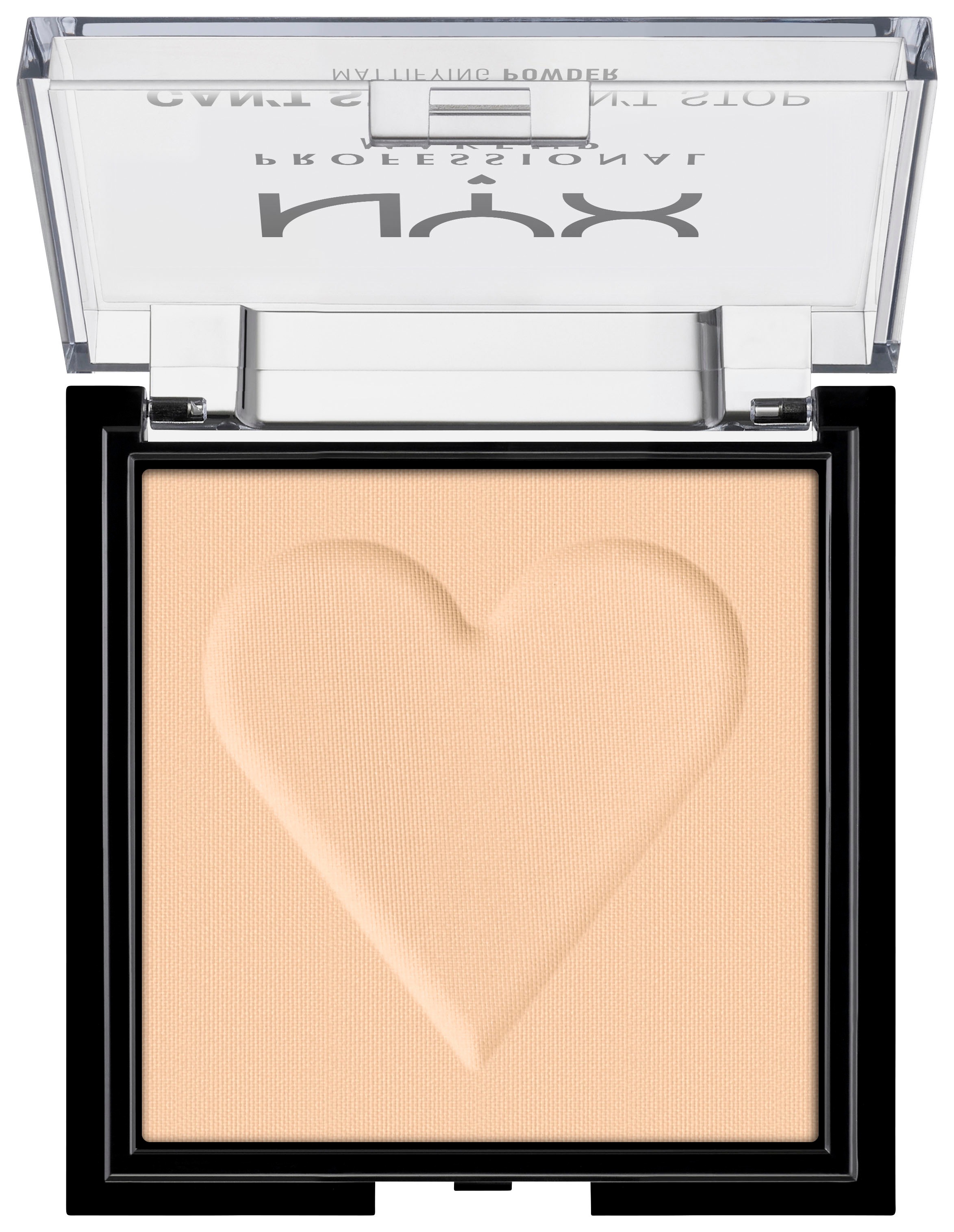 NYX Puder »Professional Makeup CSWS Mattifying Powder«, Verschmiert nicht, deckt zuverlässig, setzt sich nicht ab, mattierend.