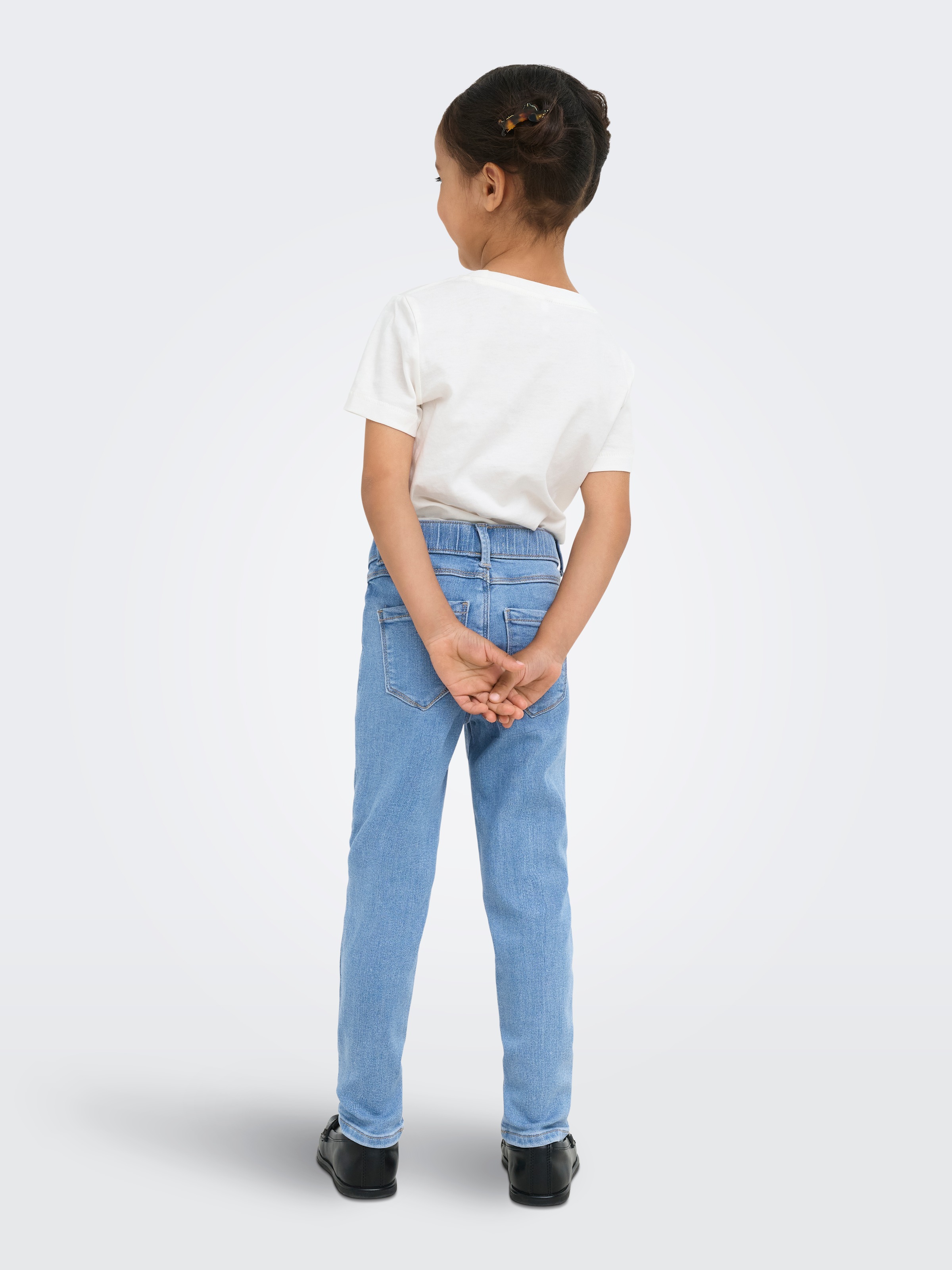 KIDS ONLY Skinny-fit-Jeans »KMGRAIN SKINNY ELASTICATE JEANS DNM NOOS« Viskosemischung, skinny fit