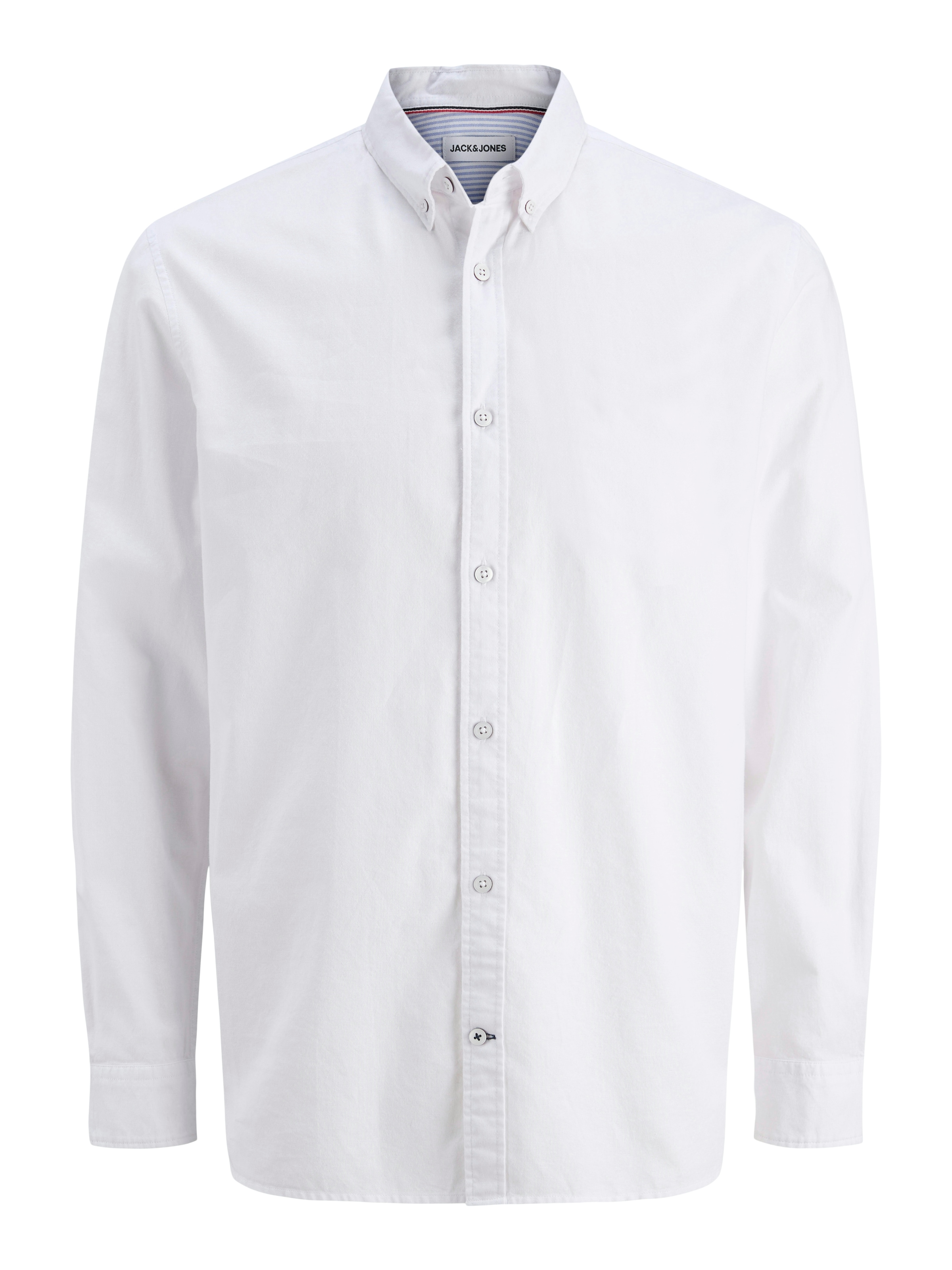 Jack & Jones Langarmhemd »JJOXFORD DETAIL SHIRT LS 2 PACK MP« Packung, 2 Stk.
