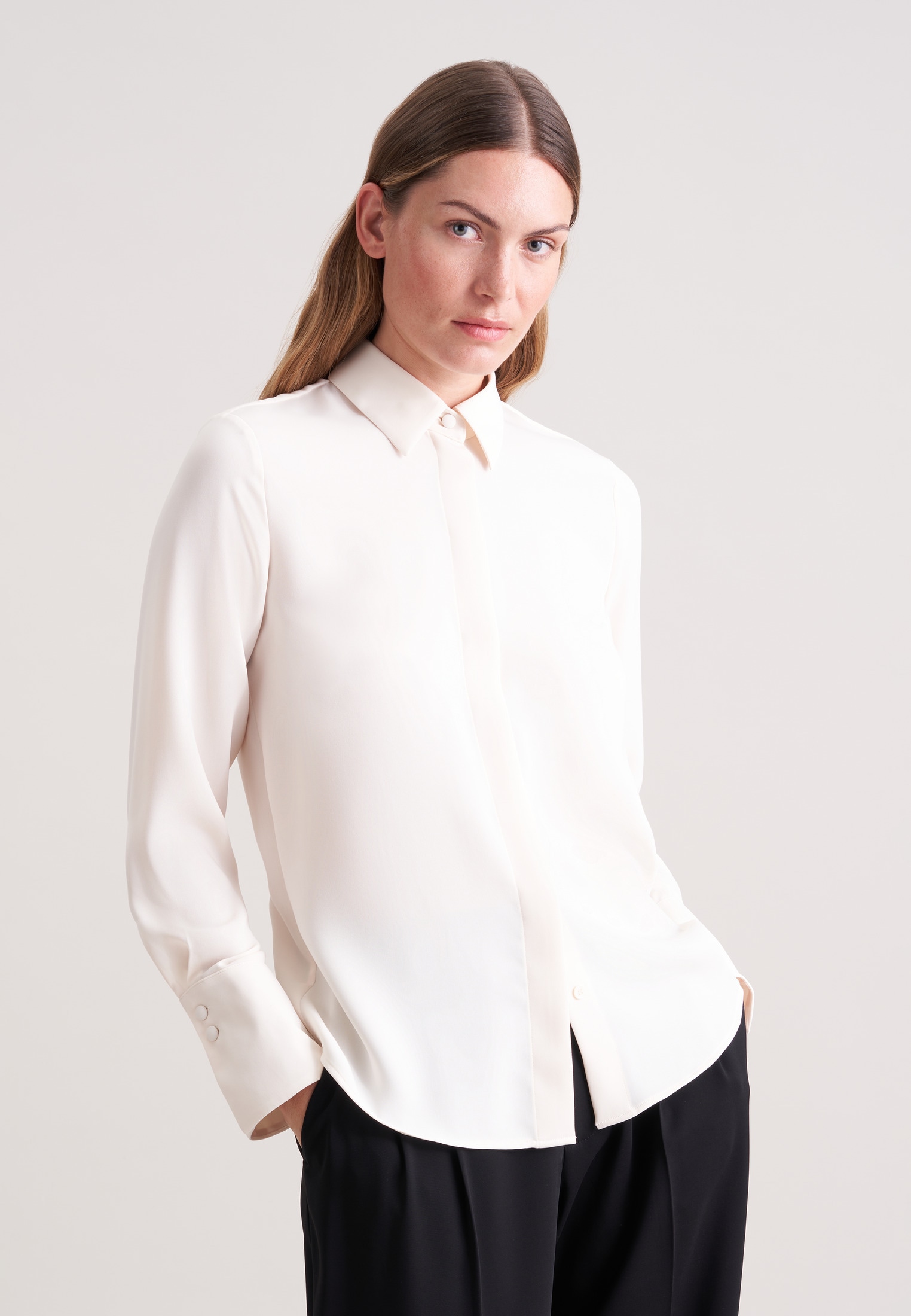 seidensticker Hemdbluse 1/1 Uni