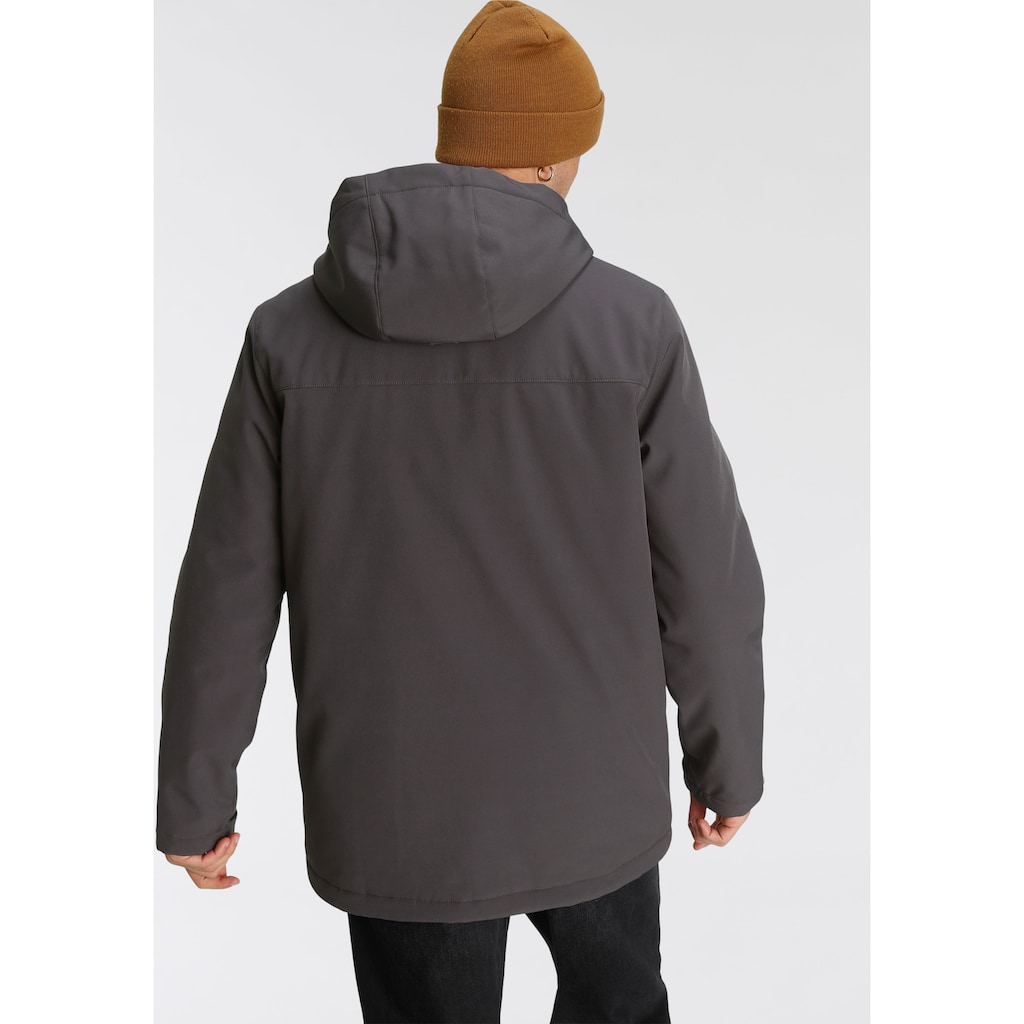 Polarino Winterjacke, mit Kapuze