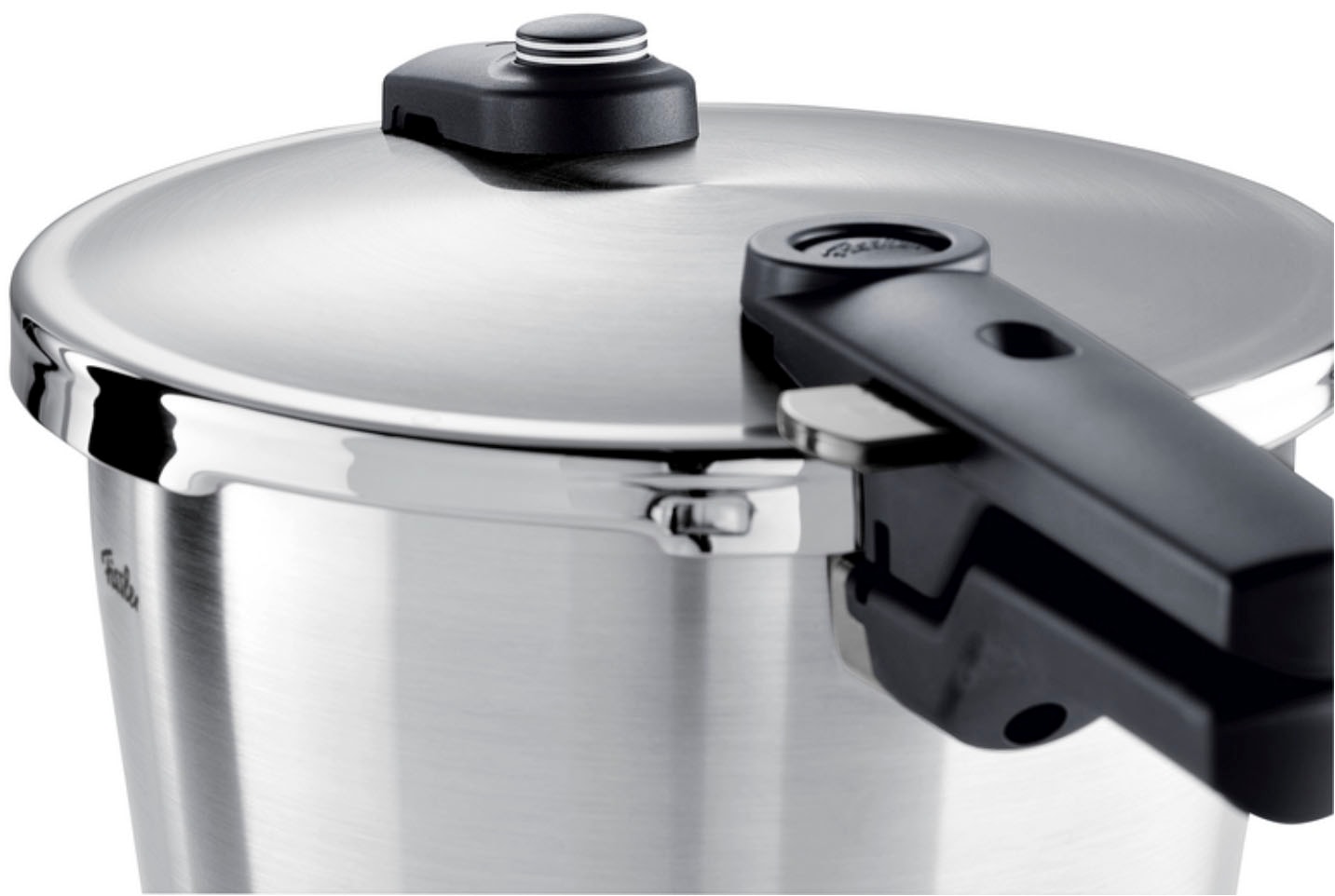 Fissler Schnellkochtopf »Vitaquick® Premium Edelstahl Dampfkochtopf mit Dämpfeinsatz« 3 Stk. tlg. Edelstahl 18/10