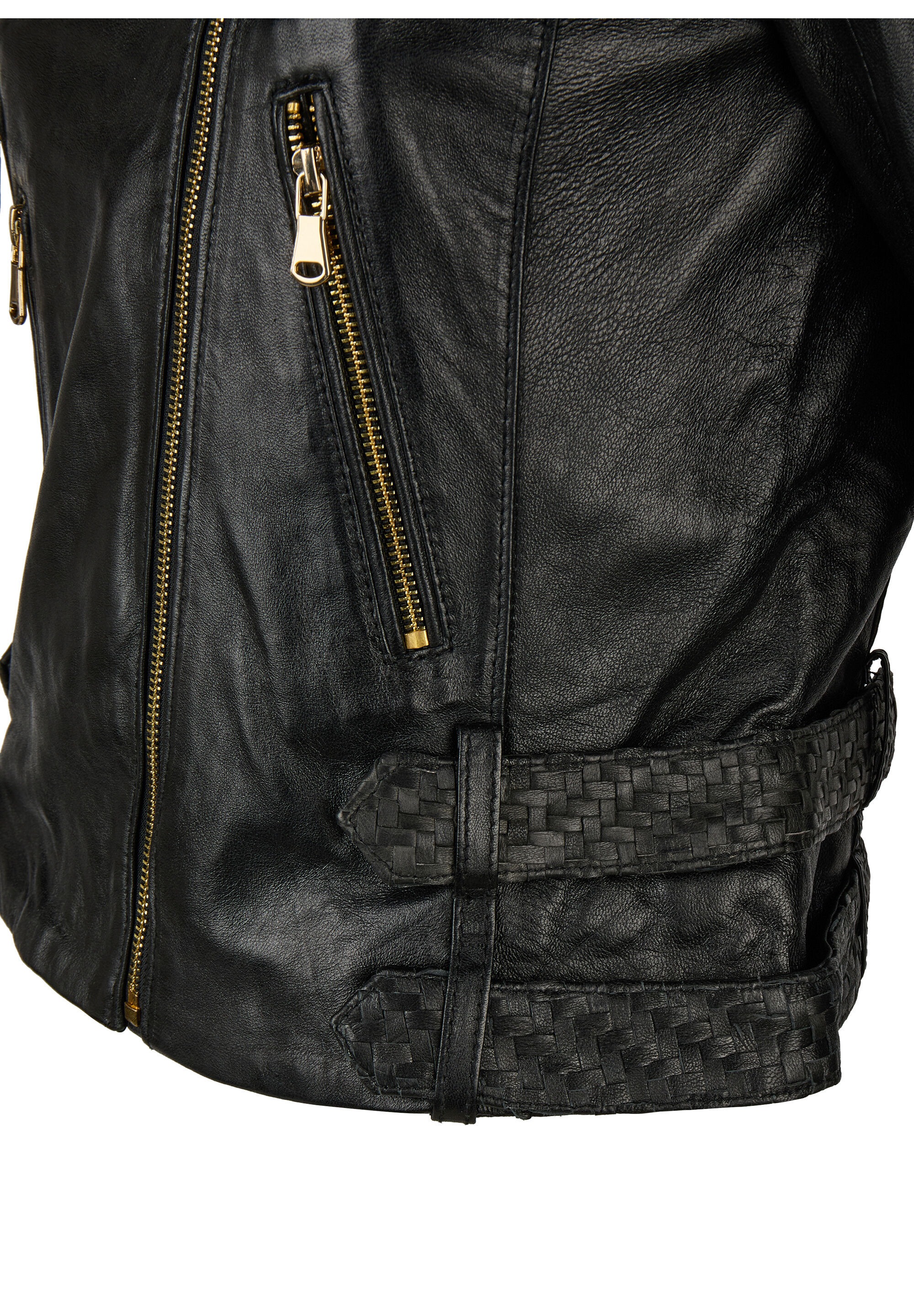 Apple of Eden Lederjacke »Apple of Eden Lederjacke« ohne Kapuze