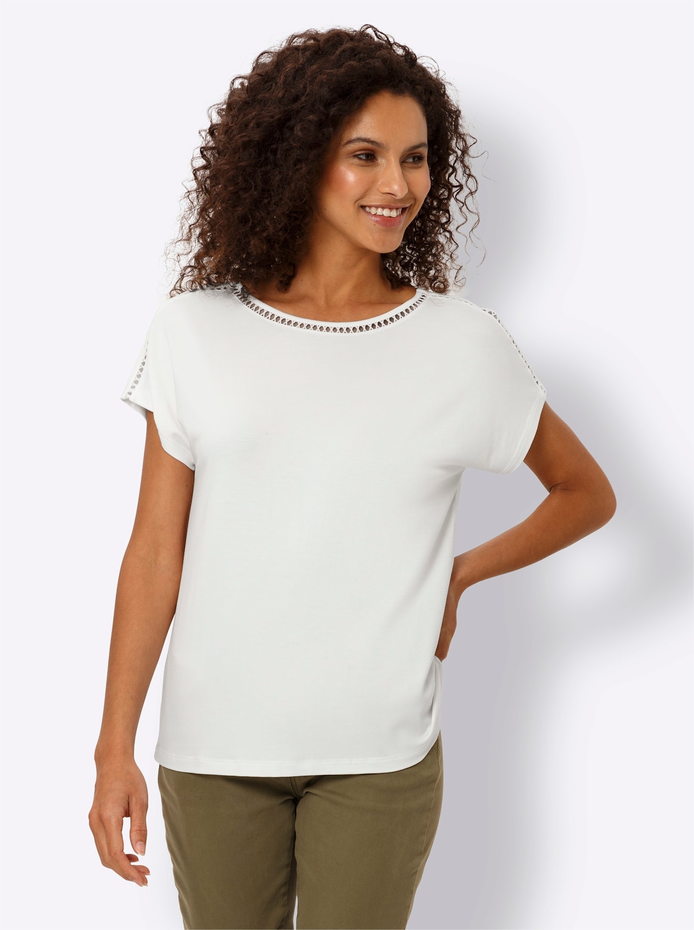 heine Kurzarmshirt »Shirt«, (1 tlg.)