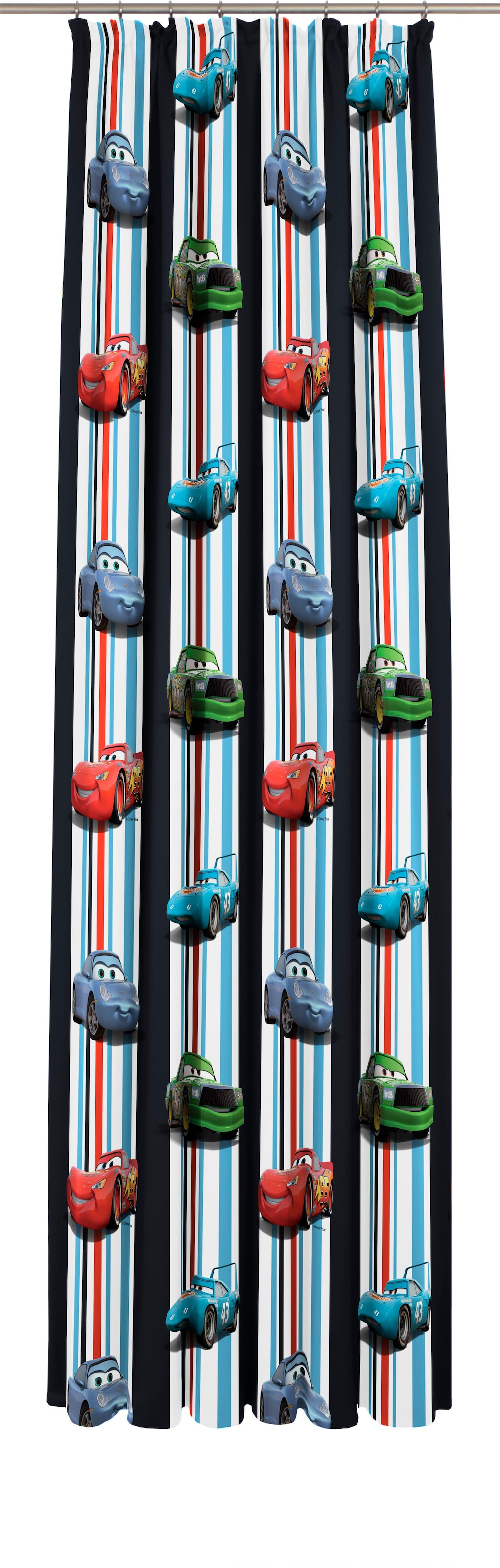 Wirth Vorhang »Cars Stripes«, (1 St.), Walt Disney