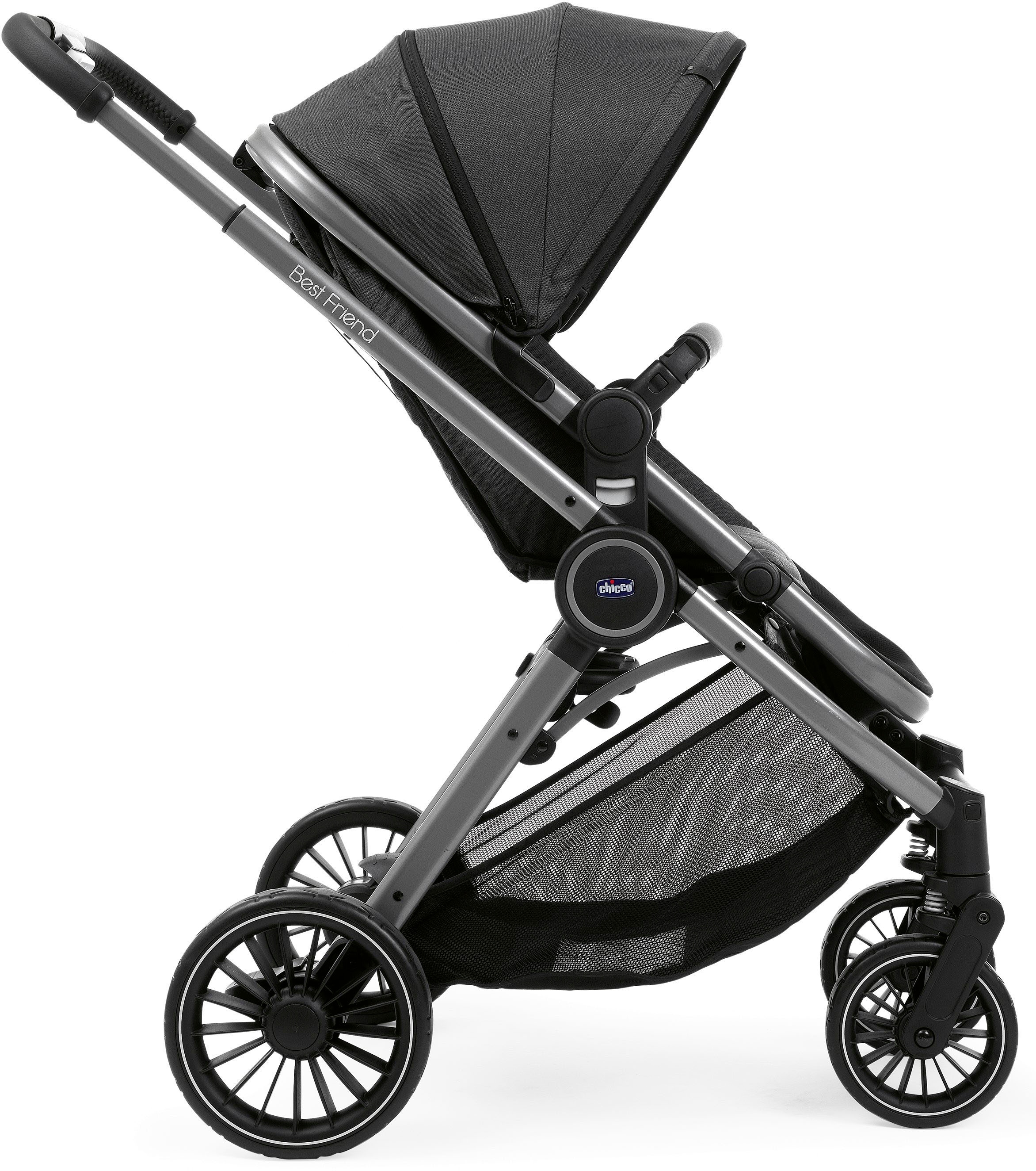 Chicco Sportbuggy »Buggy Best Friend Pro, pirate black«, inklusive Regenschutz