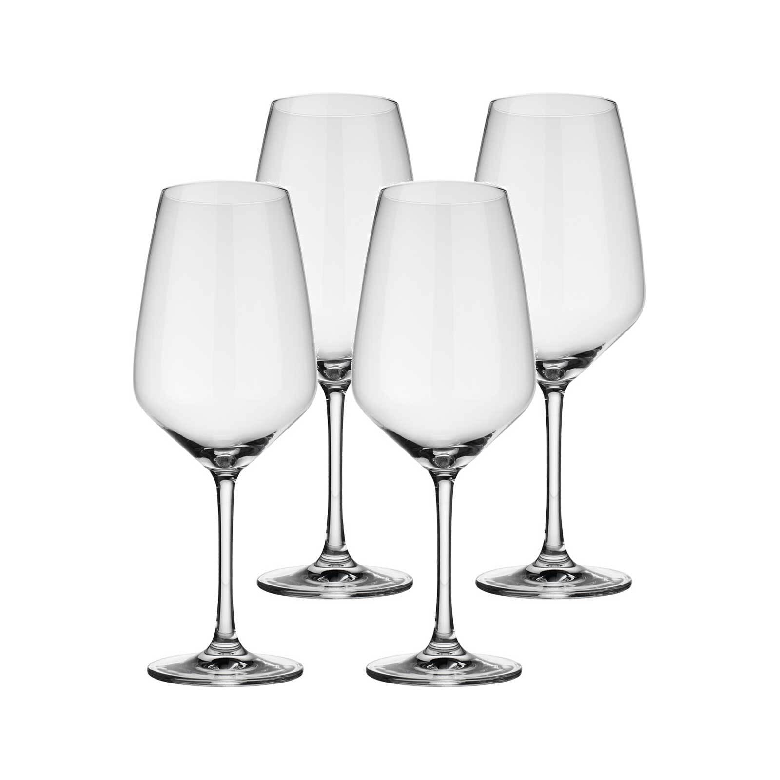 Villeroy & Boch Rotweinglas "Rotweingläser Voice Basic 500 ml 4er Set transparent"