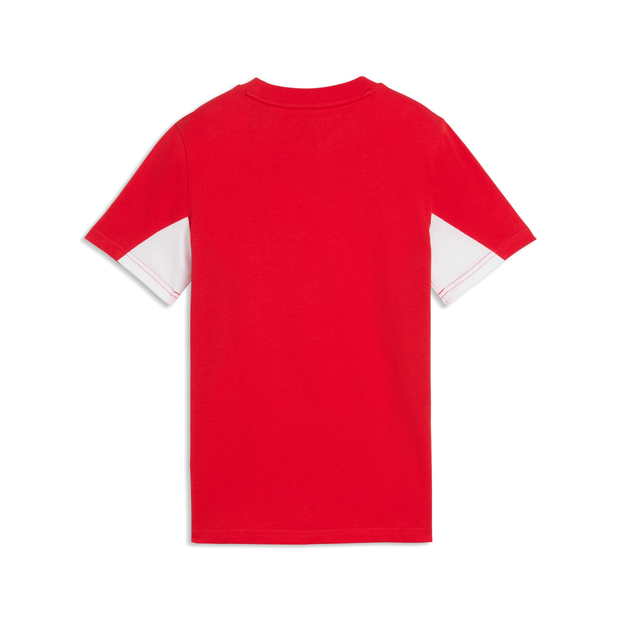 PUMA T-Shirt »ESS BLOCK TEE B« Kurzarm, Rundhalsausschnitt, ohne Kapuze