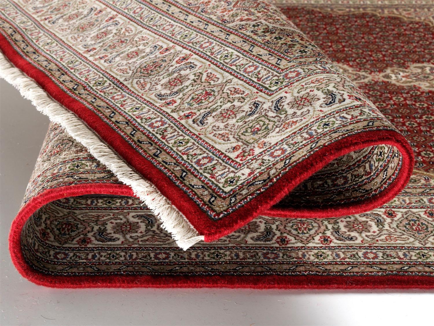 OCI DIE TEPPICHMARKE Läufer »Cavari Mahi«, rechteckig, 5 mm Höhe, hochwertig, handgeknüpft, mit Fransen, Wohnzimmer