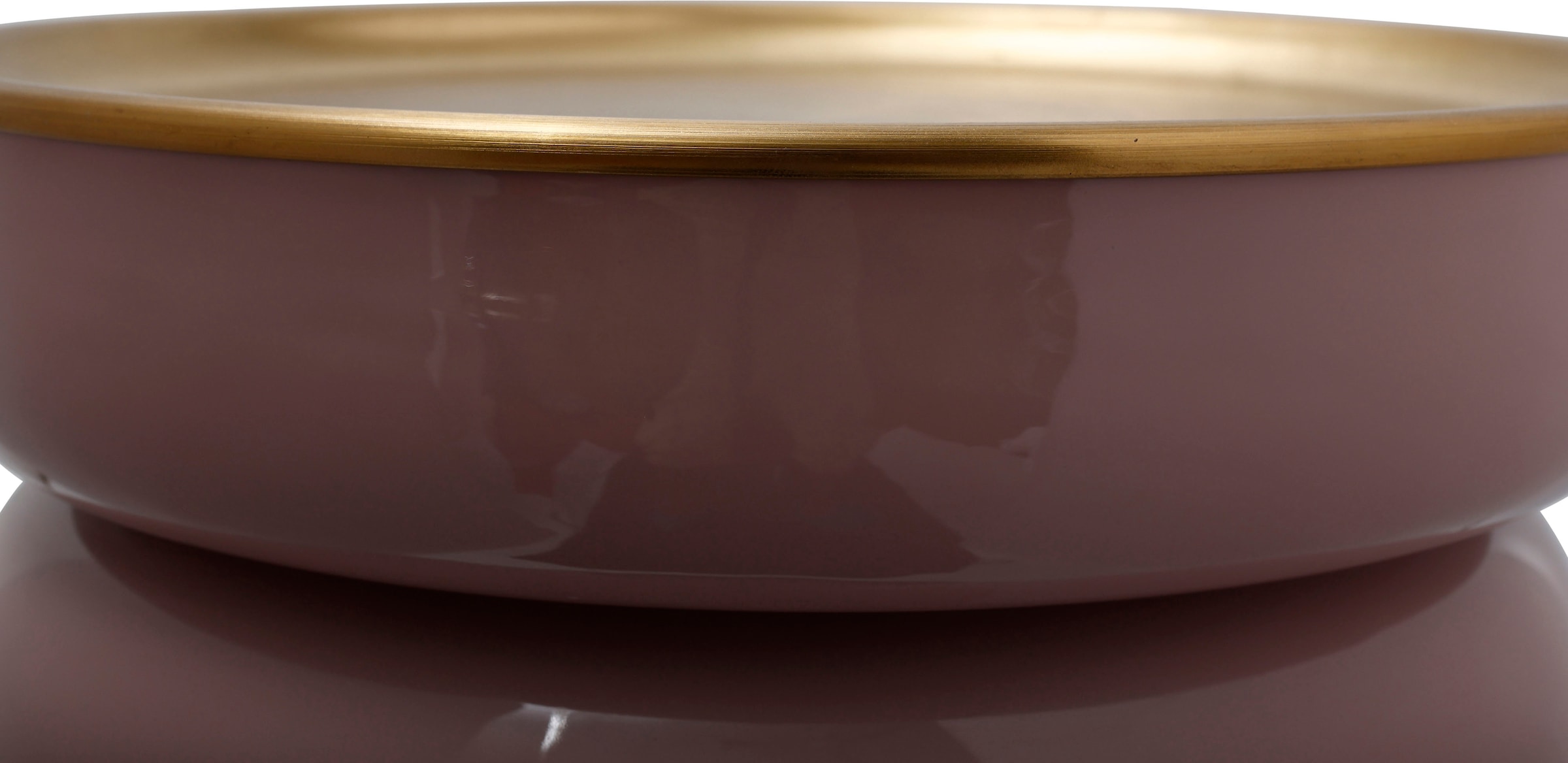 Kayoom Beistelltisch »Art Deco 175, Abstelltisch aus Metall,funktional und stabil« 1 Stk. tlg. Stilvoll, glanzvolle Lackierung, Tischplatte in Tablettform