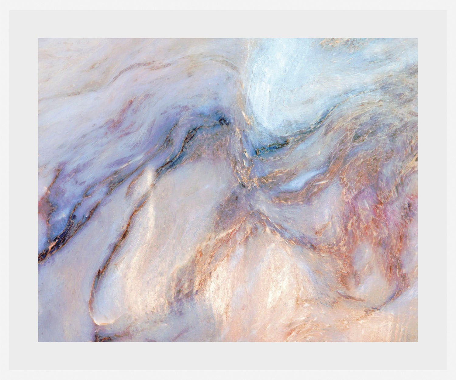 queence Bild »Mandala« Abstrakt | Gemälde | Kunst | Marmor 1 Stk. tlg. HD Premium Poster-Druck inkl. Holzrahmen