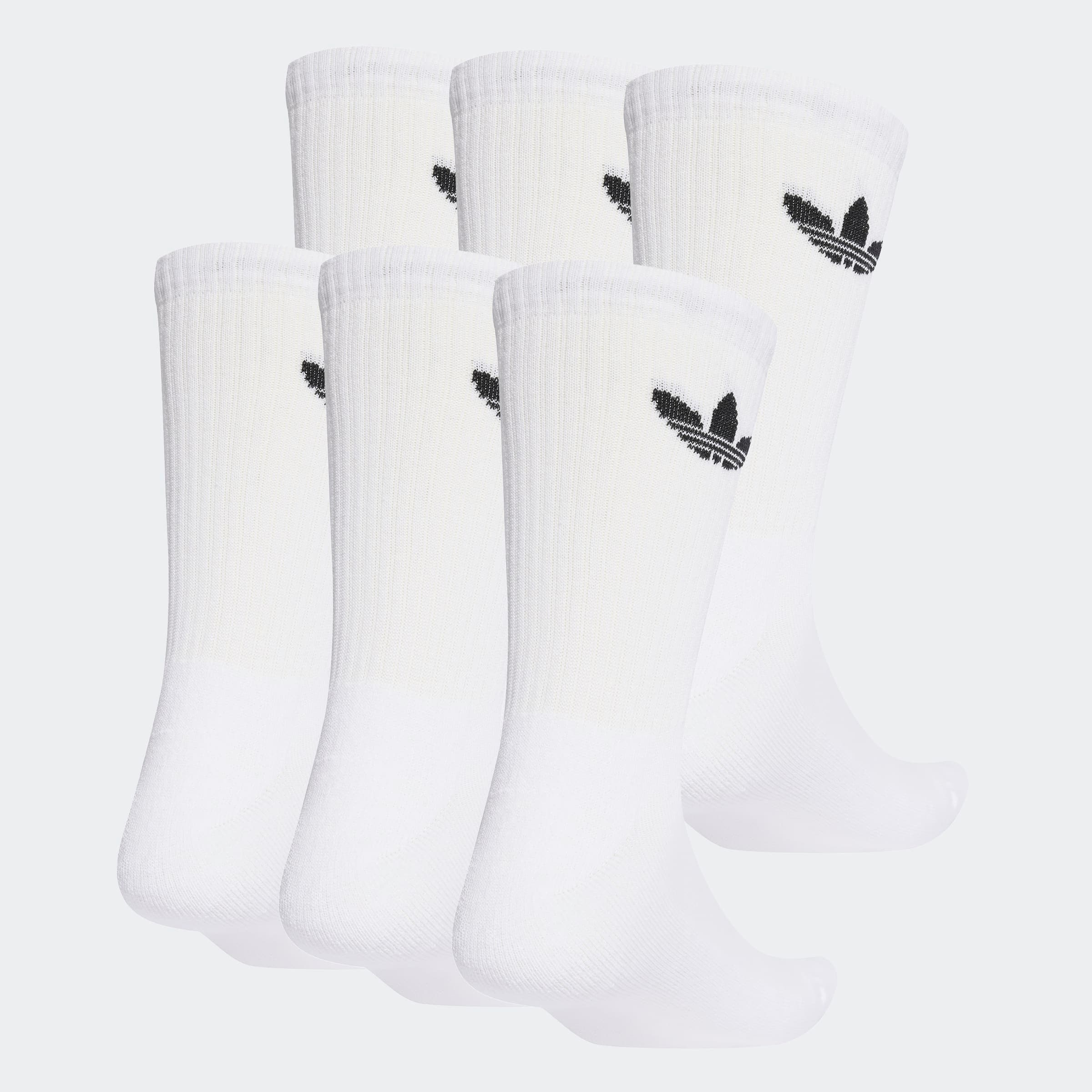 adidas Originals Sportsocken »TREFOIL CUSHION CREW, 6 PAAR« 6 Paar tlg. für Erwachsene, im praktischen 6er-Pack, mit Trefoil Logo