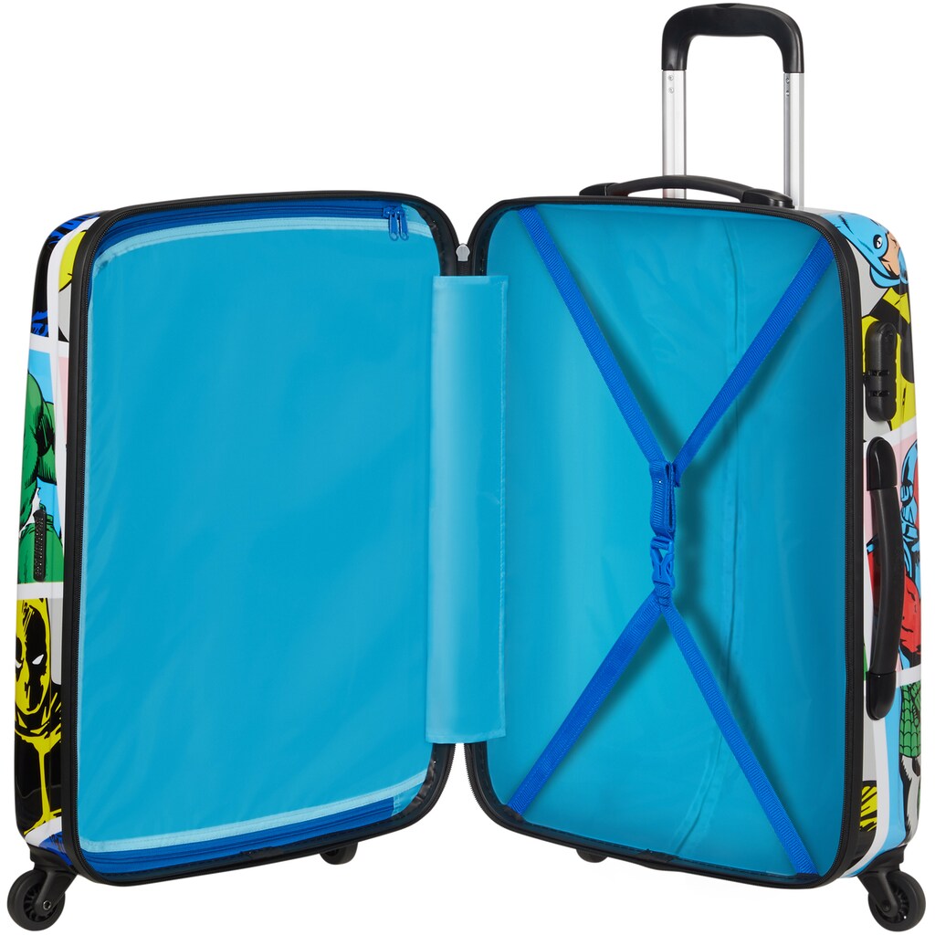 American Tourister® Hartschalen-Trolley »Marvel Legends, Marvel Pop Art, 65 cm«, 4 Rollen