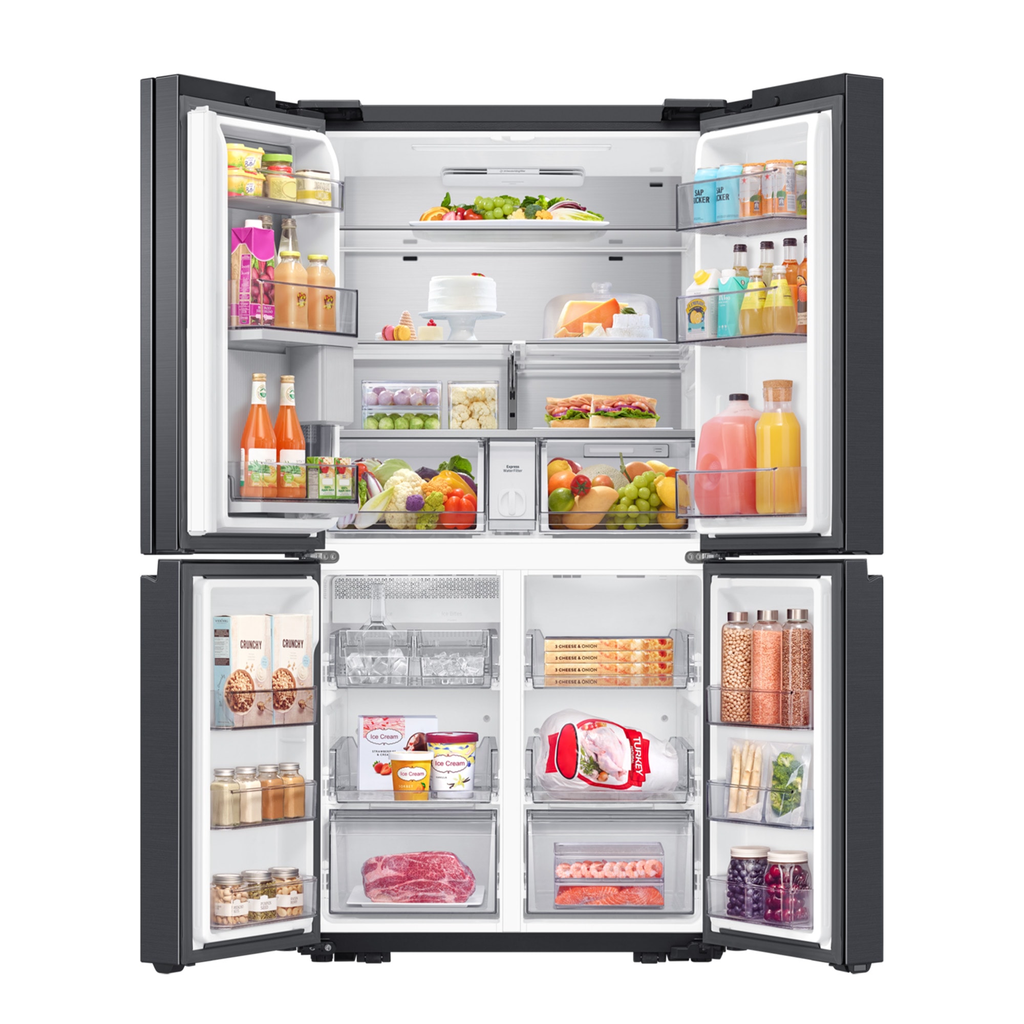 Samsung Multi Door »RF65DG960ESG« 183 cm hoch 91,2 cm breit