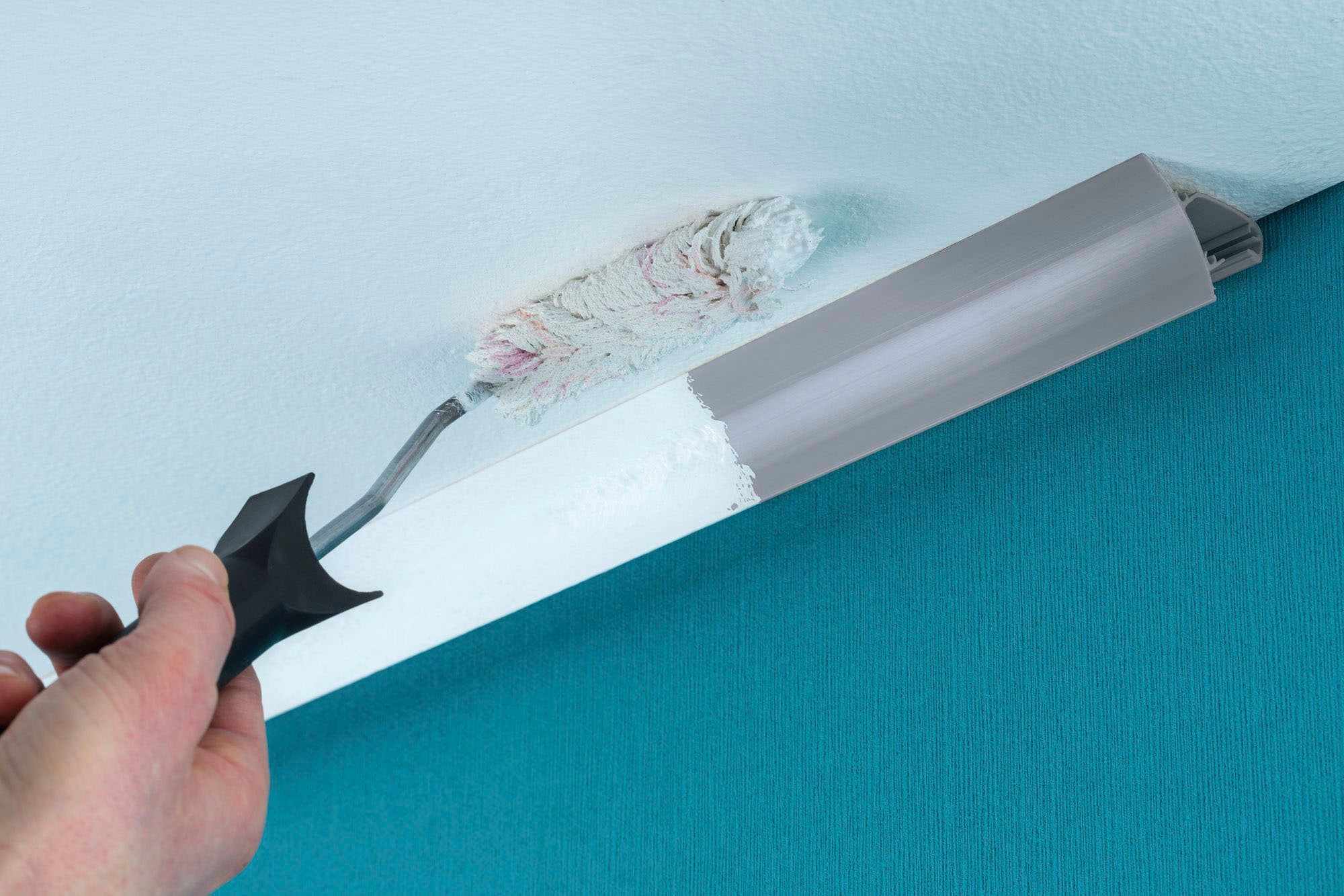 Paulmann LED-Streifen »Corner Profil 100 cm Grau, Kunststoff Grau, Kunststoff«