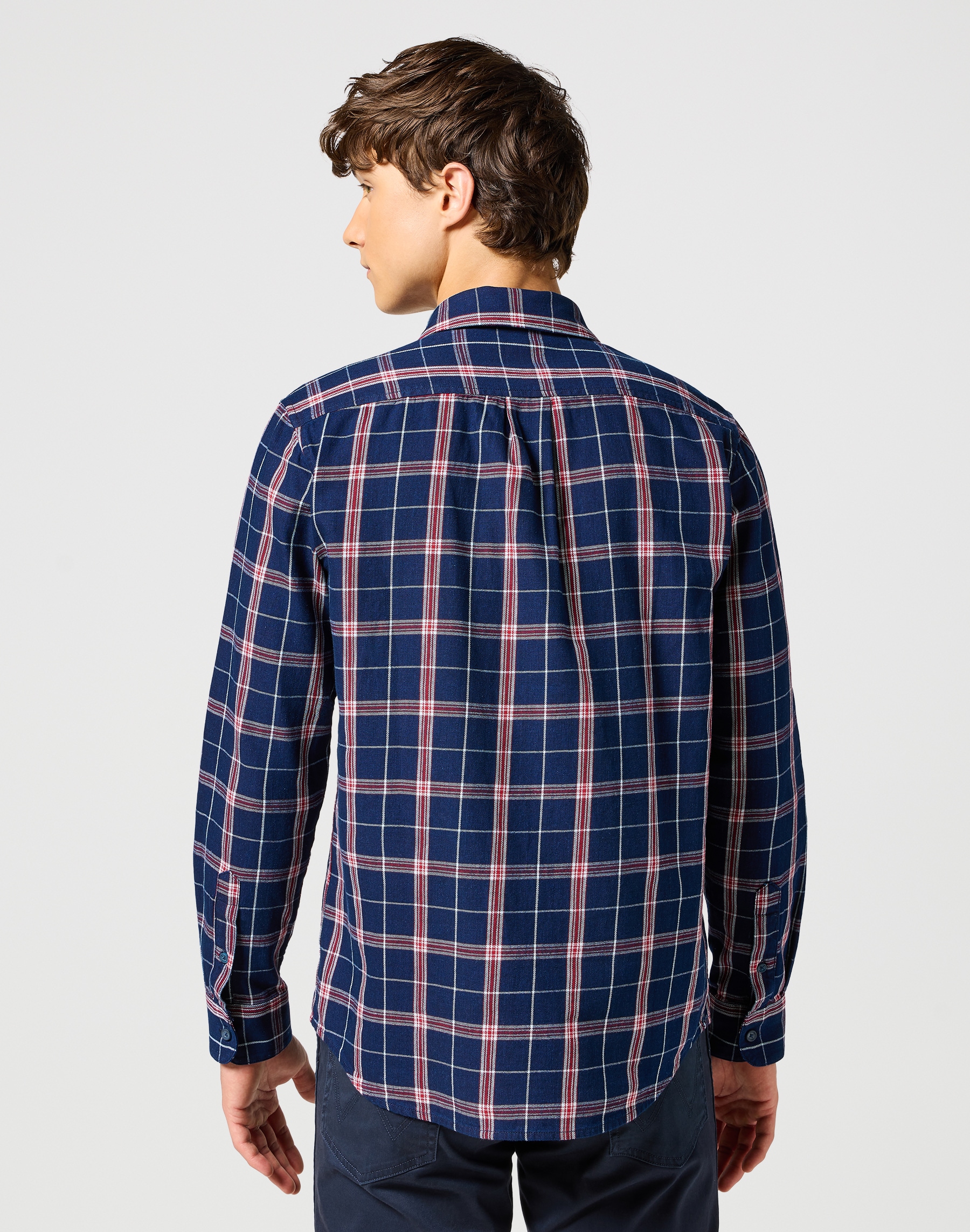 Wrangler Langarmhemd »1 PKT SHIRT«, mit Karomuster