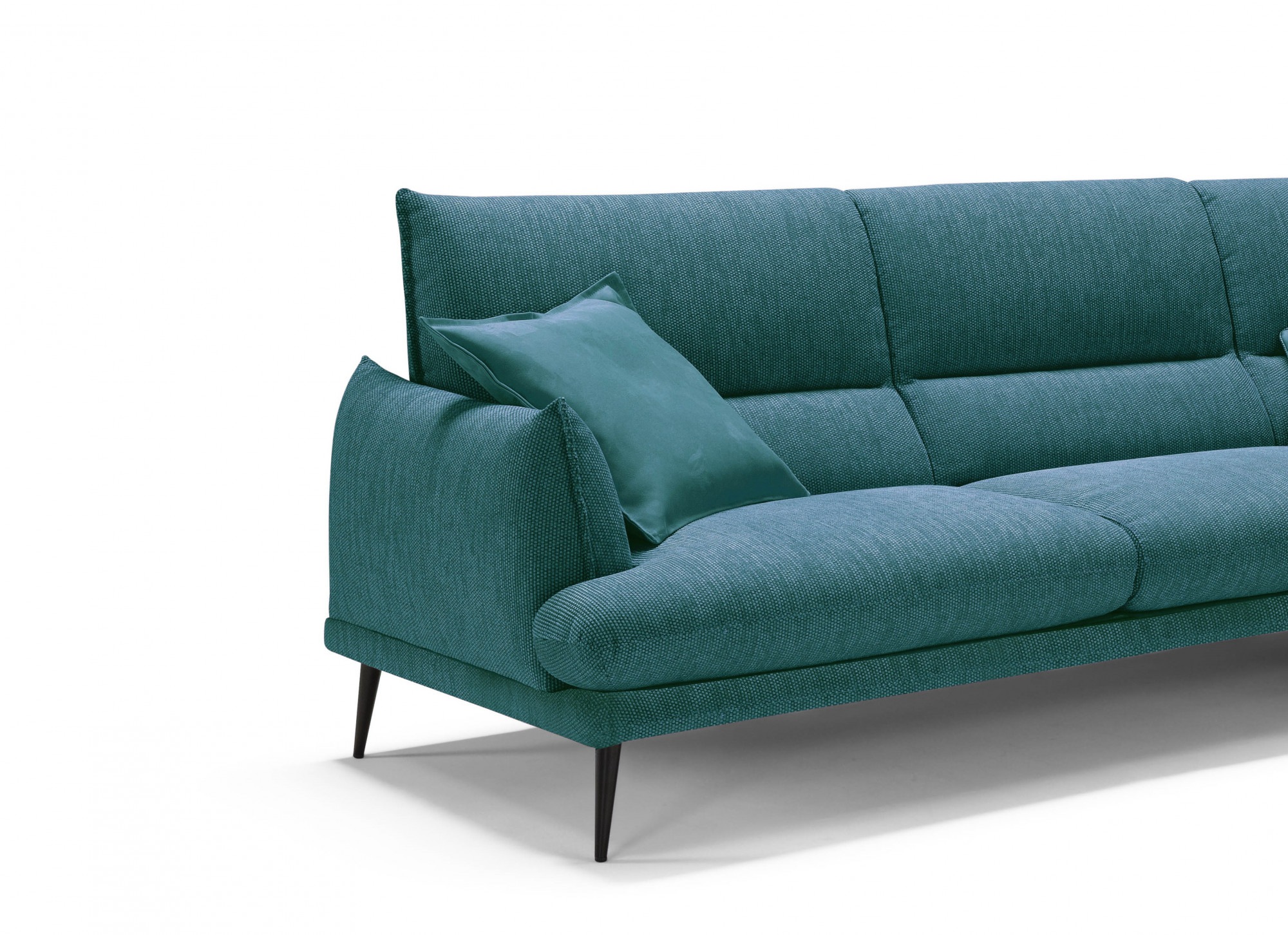 Egoitaliano Ecksofa »FUNNY, hochwertiges und aktuelles Design, bequeme Rückenlehne«, toller Sitzkomfort, L-Form