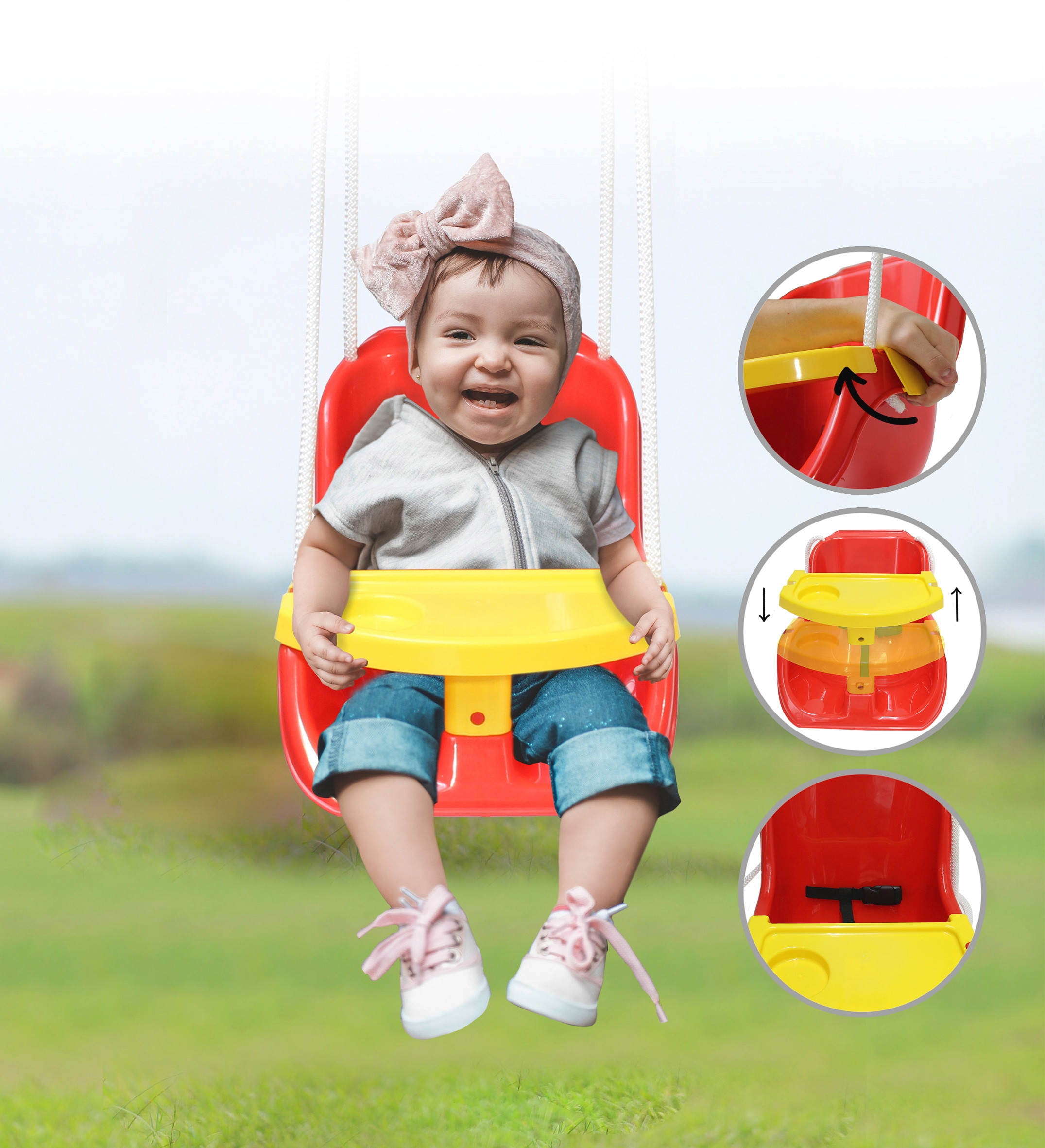 Jamara Babyschaukelsitz »Comfort Swing«, für Babys ab 10 Monate geeignet