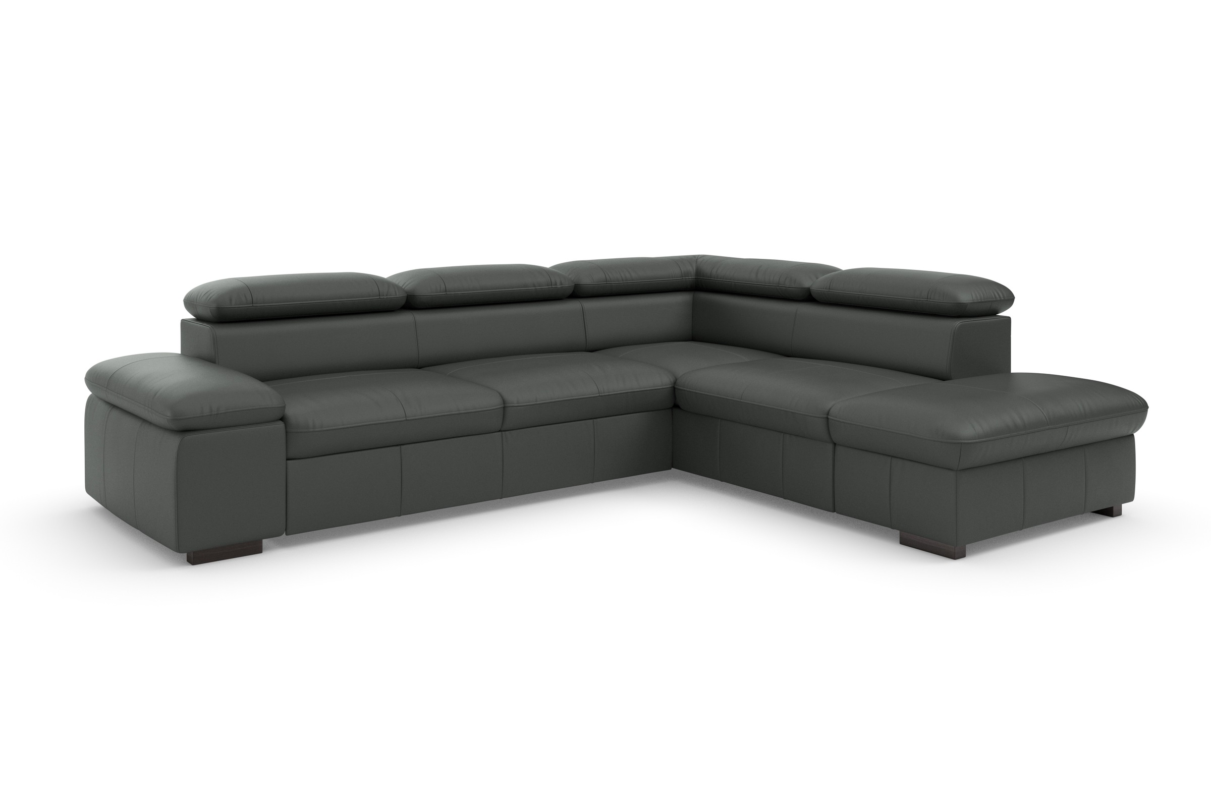 Home affaire Ecksofa »Alberto L-Form«, mit Kopfteilverstellung, wahlweise mit Bettfunktion