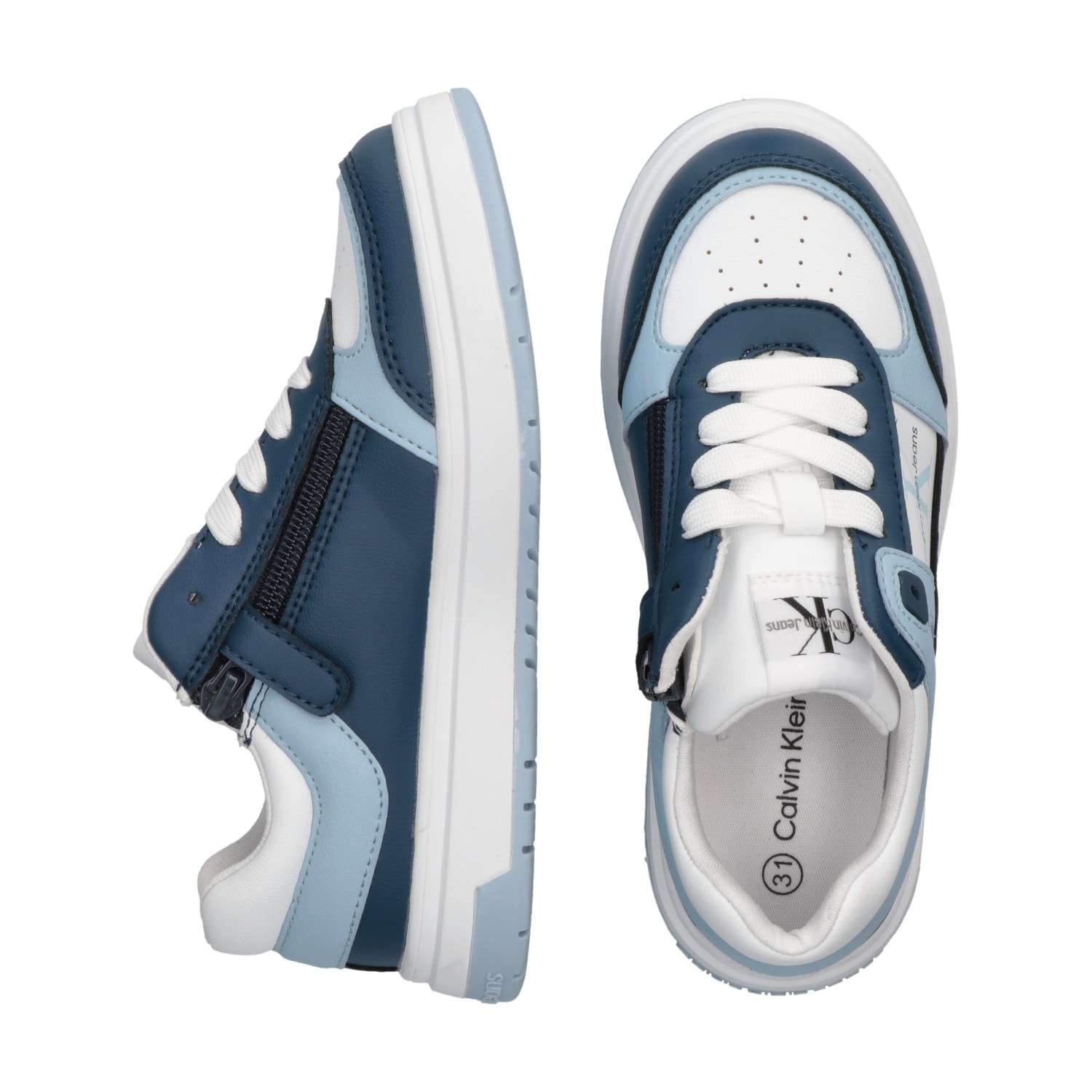Calvin Klein Jeans Sneaker, Retro Sneaker, Basket Sneaker im colorblocking Look