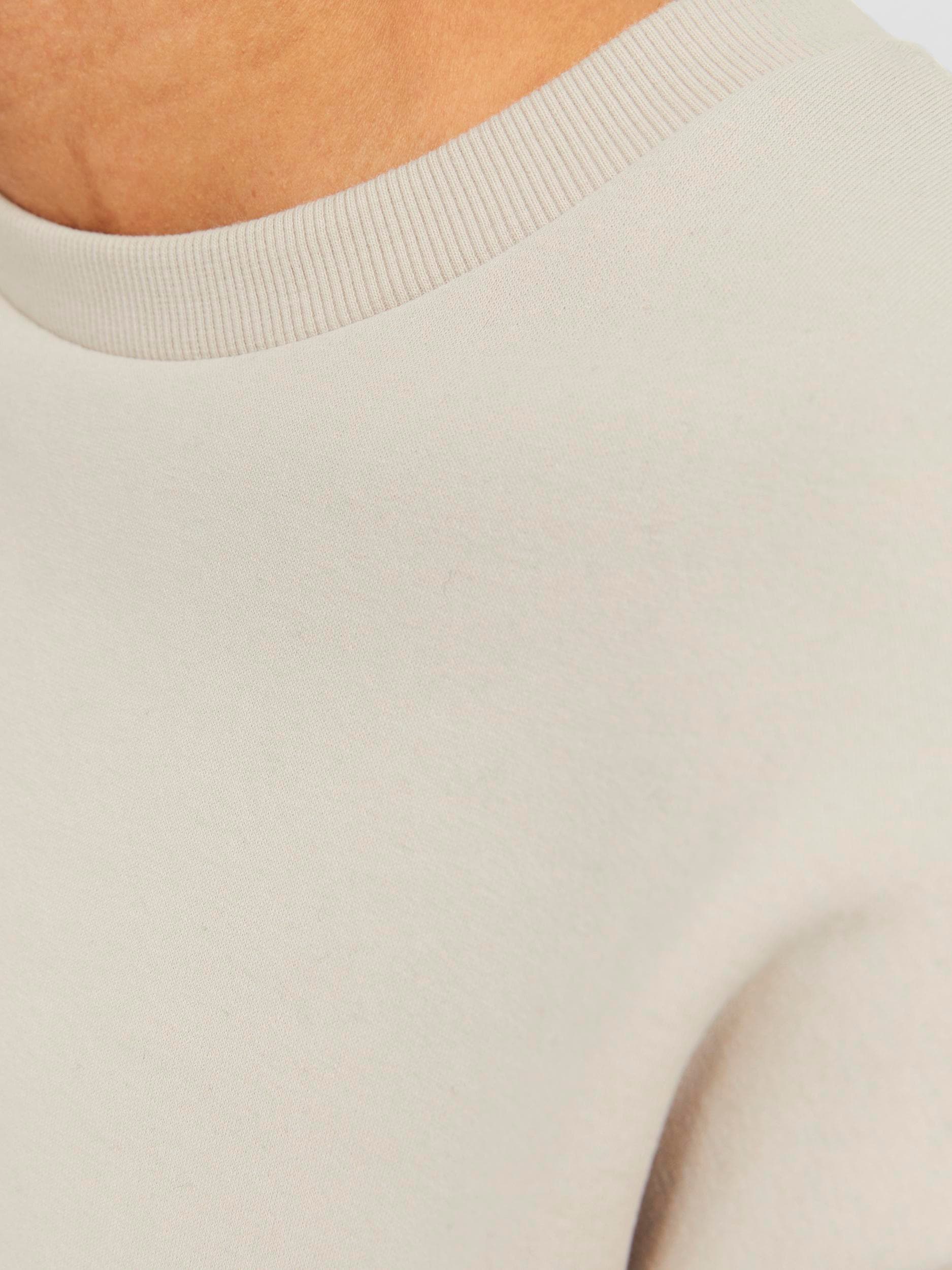 Jack & Jones Sweatshirt »JJEBRADLEY SWEAT CREW NOOS«, mit Rippbündchen