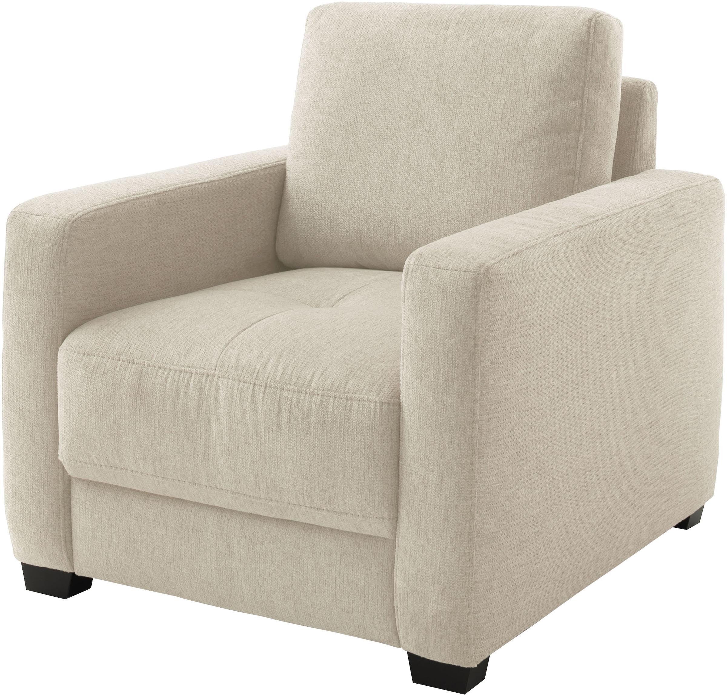 Mr. Couch Sessel »Pierre DuraSpring« 1 Stk. tlg. Mit DuraSpring-Taschenfederkern bis 140 kg belastbar