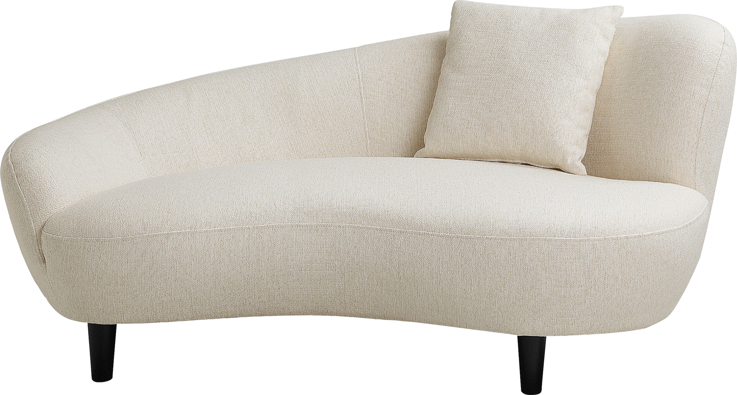 ATLANTIC home collection Chaiselongue Originalbezug Nierenform-Sofa kaufen »Olivia«, mit | UNIVERSAL im Zierkissen