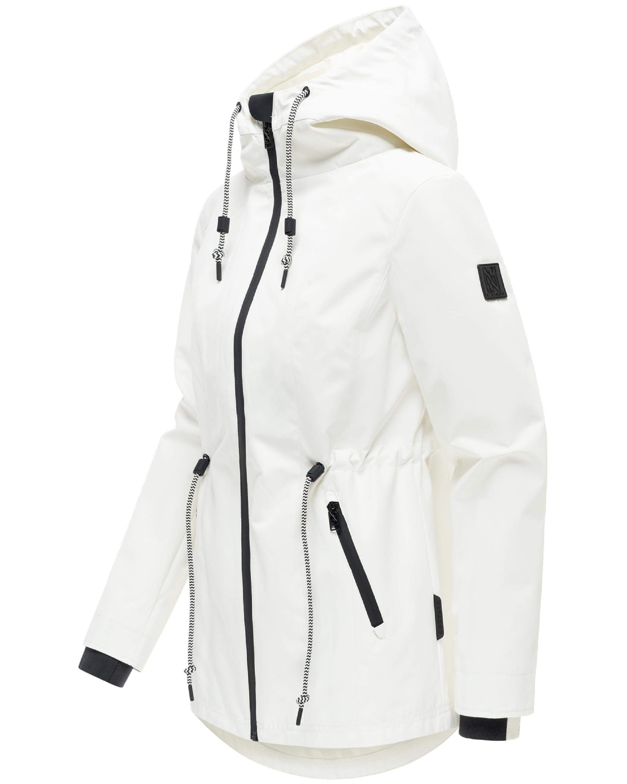Navahoo Outdoorjacke »Outdoorjacke Blumentanz 14« mit Kapuze Übergangsjacke mit wasserdichtem Verschluss