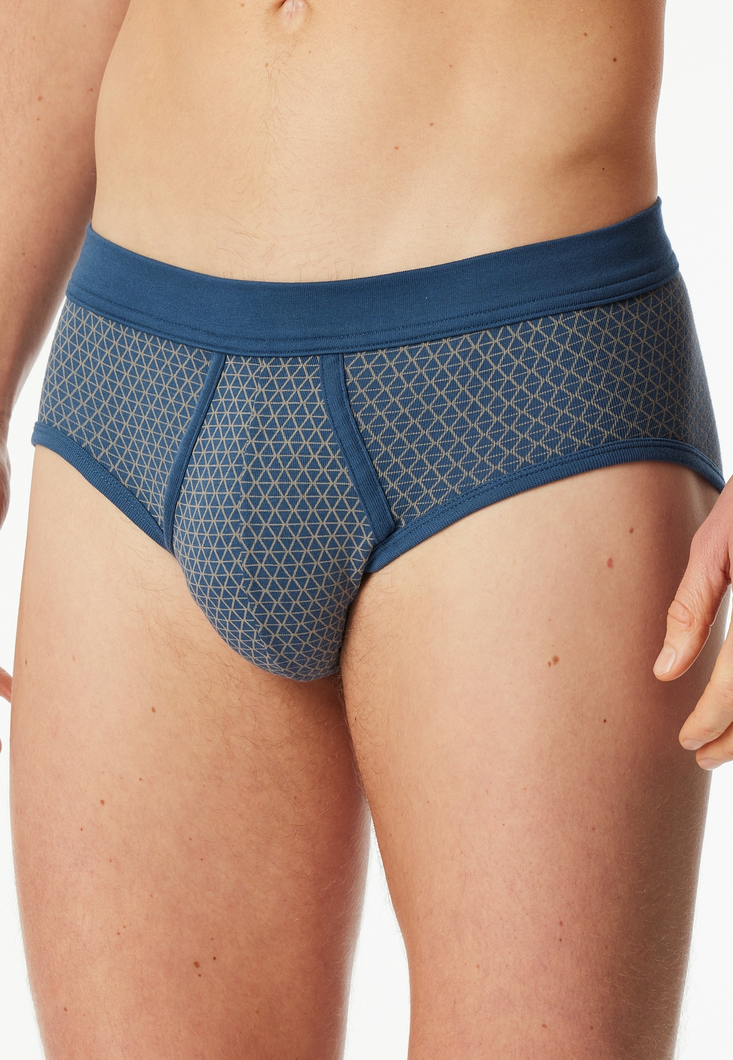 Schiesser Slip »Classic Daywear« 2er Pack,  mit Eingriff, Softbund, Baumwolle