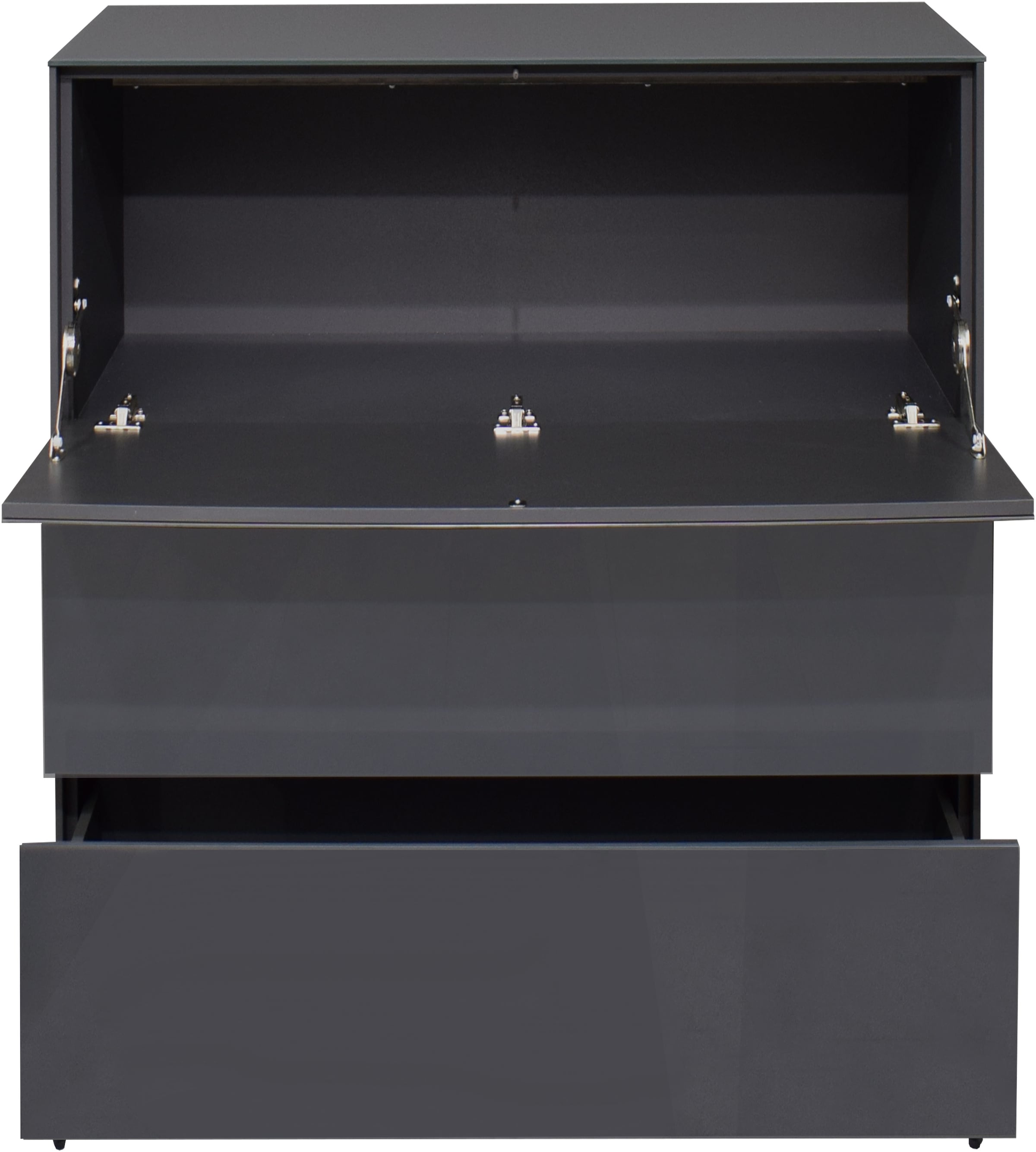 Mäusbacher Kommode »Imola TOPSELLER!«, (OTTOs Choice), Mäusbacher Kommode mit Glasfront und Glasoberplatte