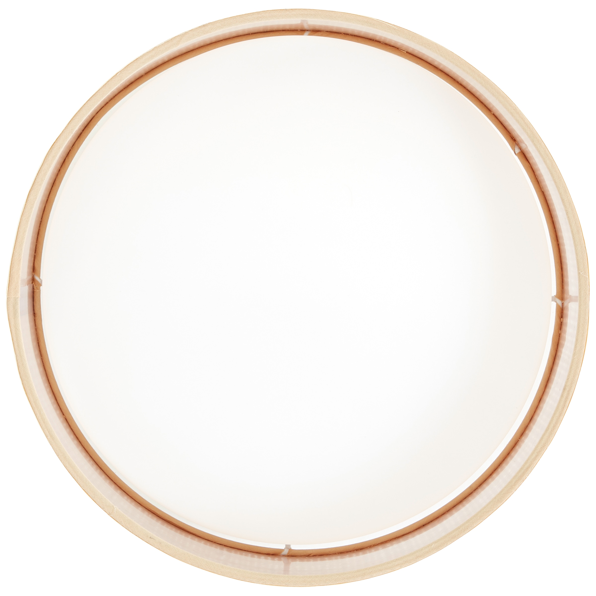 Brilliant LED Deckenleuchte »Zoe«, CCT über Wandschalter, 3100 lm, Ø 28 cm, Raffia, natur/weiß