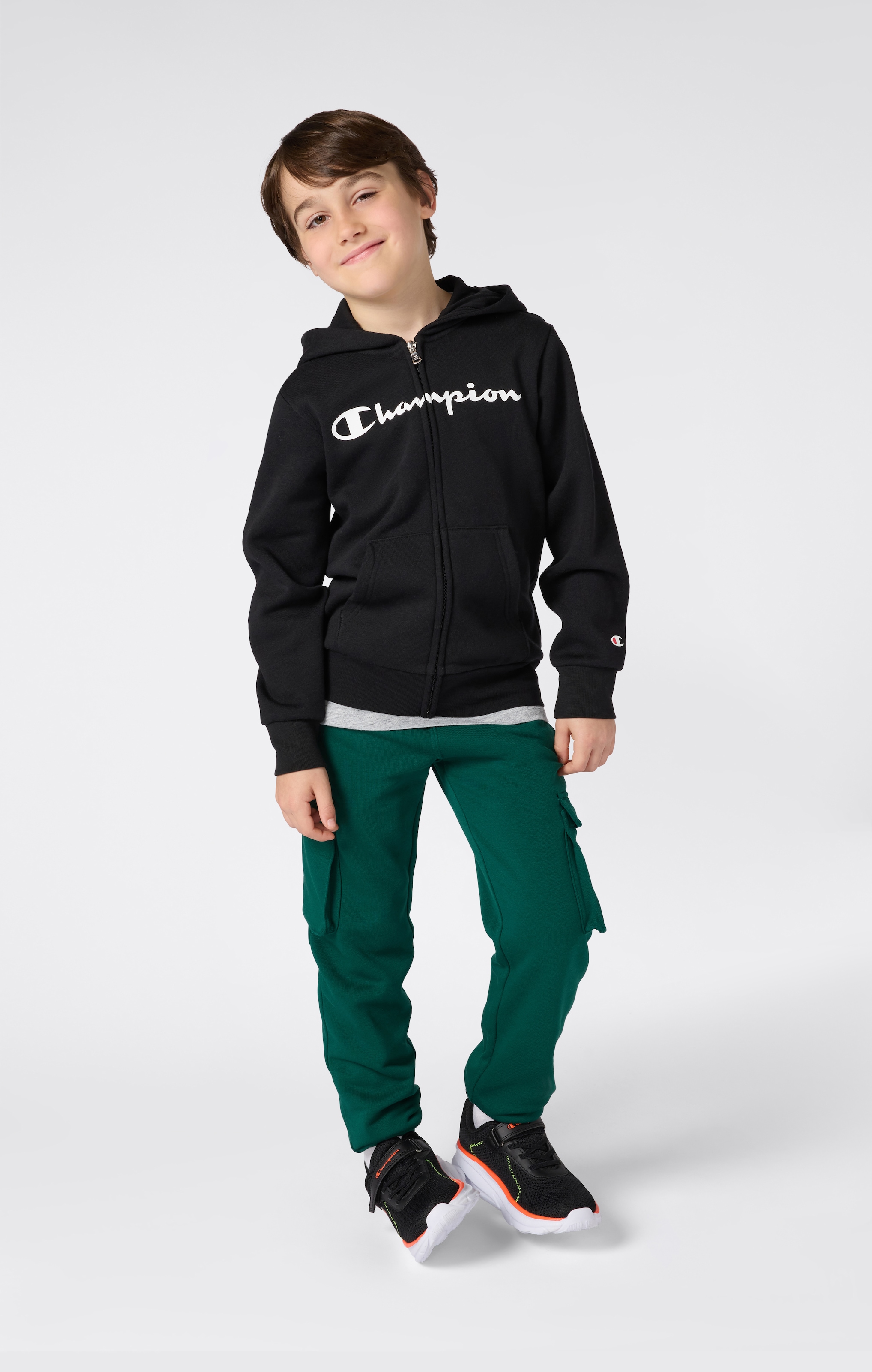 Champion Kapuzensweatjacke »BASICS Fleece Full Zip Sweatshirt« 1 tlg. für Kinder