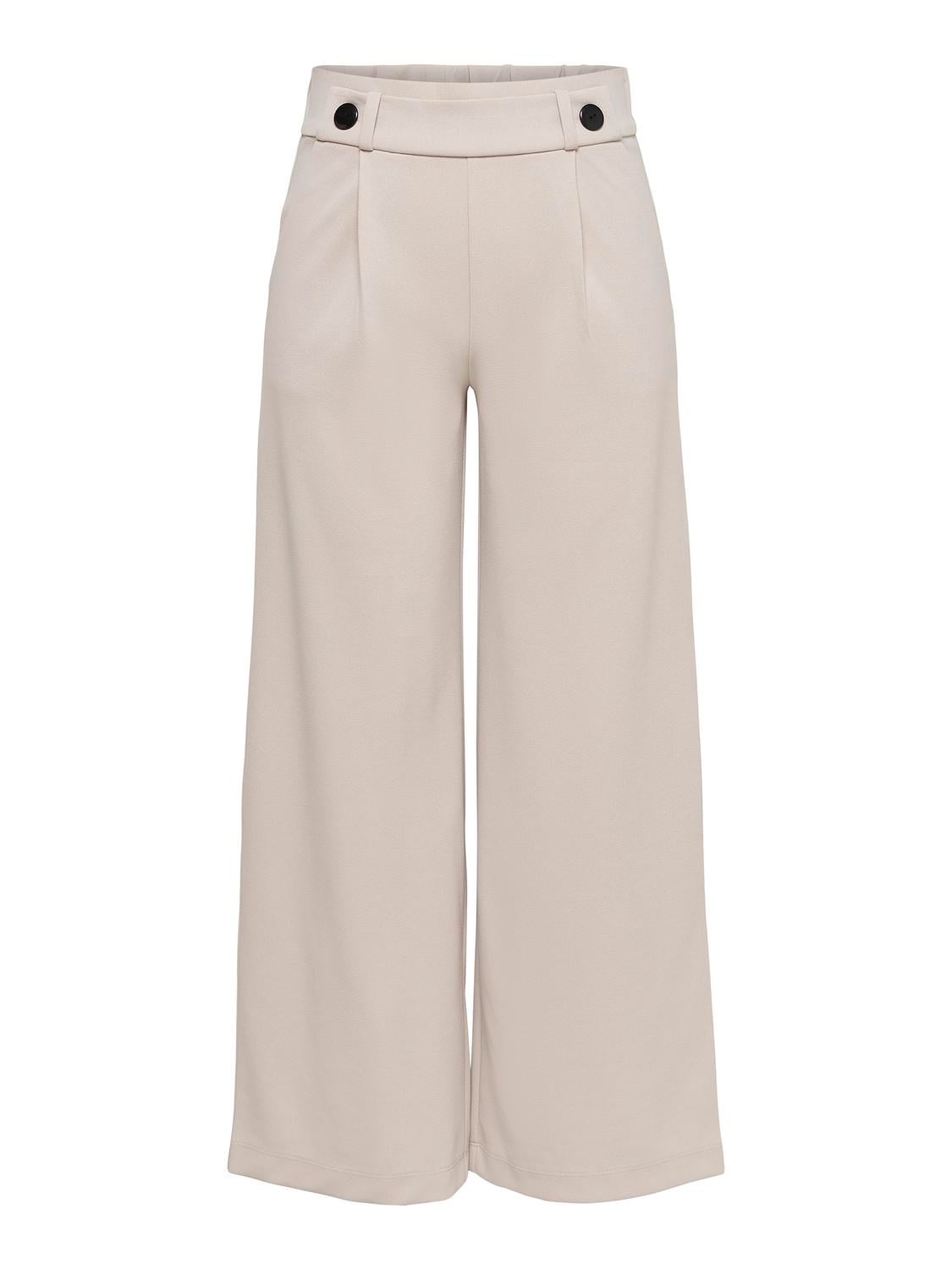 JDY Jerseyhose »JDYGEGGO NEW LONG PANT JRS NOOS«, mit dekorativem Riegel vorne am Bund
