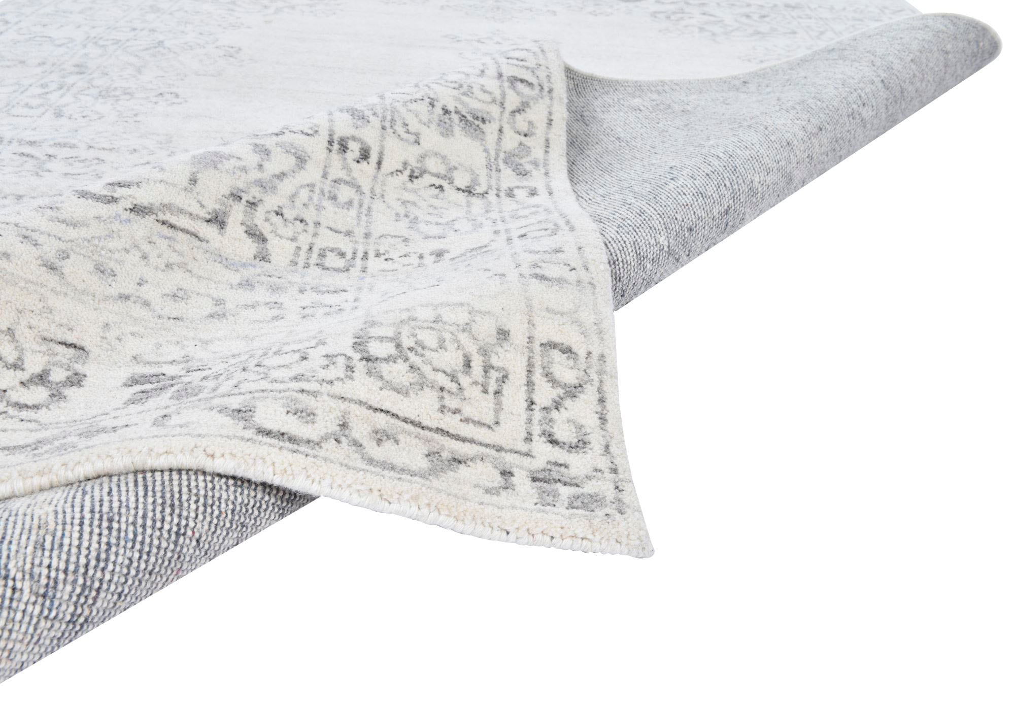 THEKO Wollteppich »Versian 1213« rechteckig 10 mm Höhe reine Wolle, handgeknüpft, Vintage Design