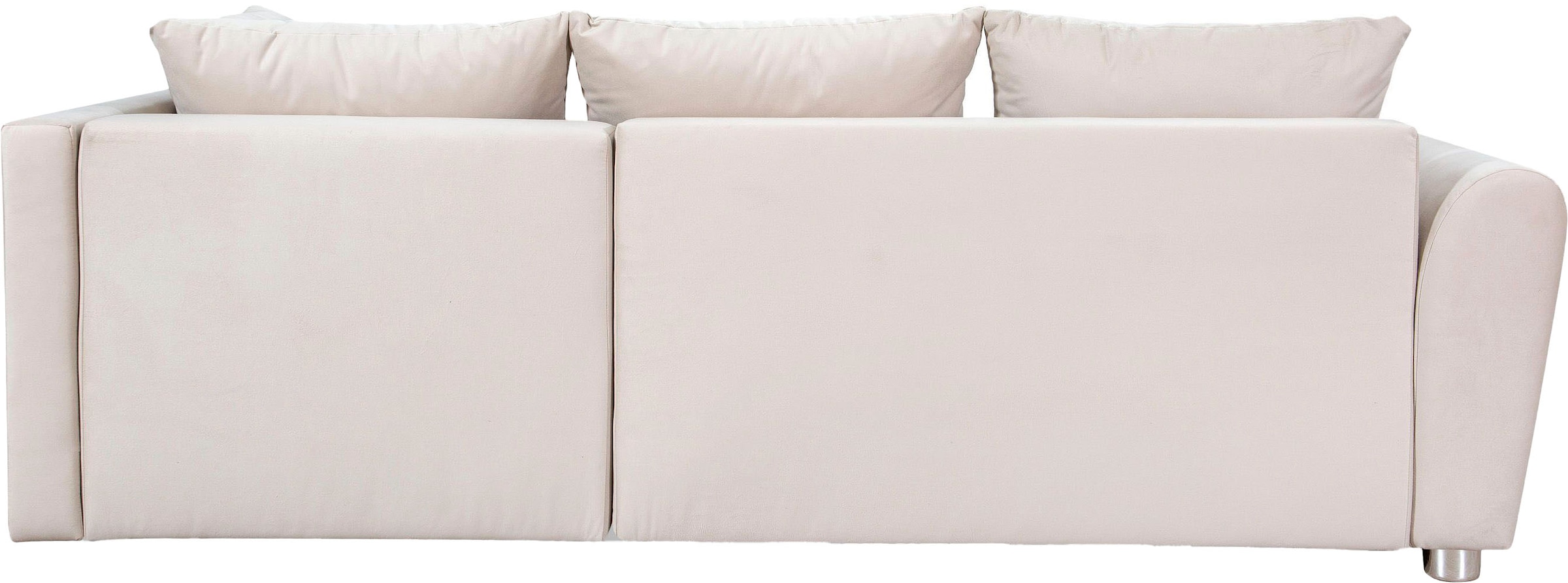 COLLECTION AB Ecksofa, Ecksofa,Bettfunktion,Bettkasten,Bonnelfederkern, Rückenkissen
